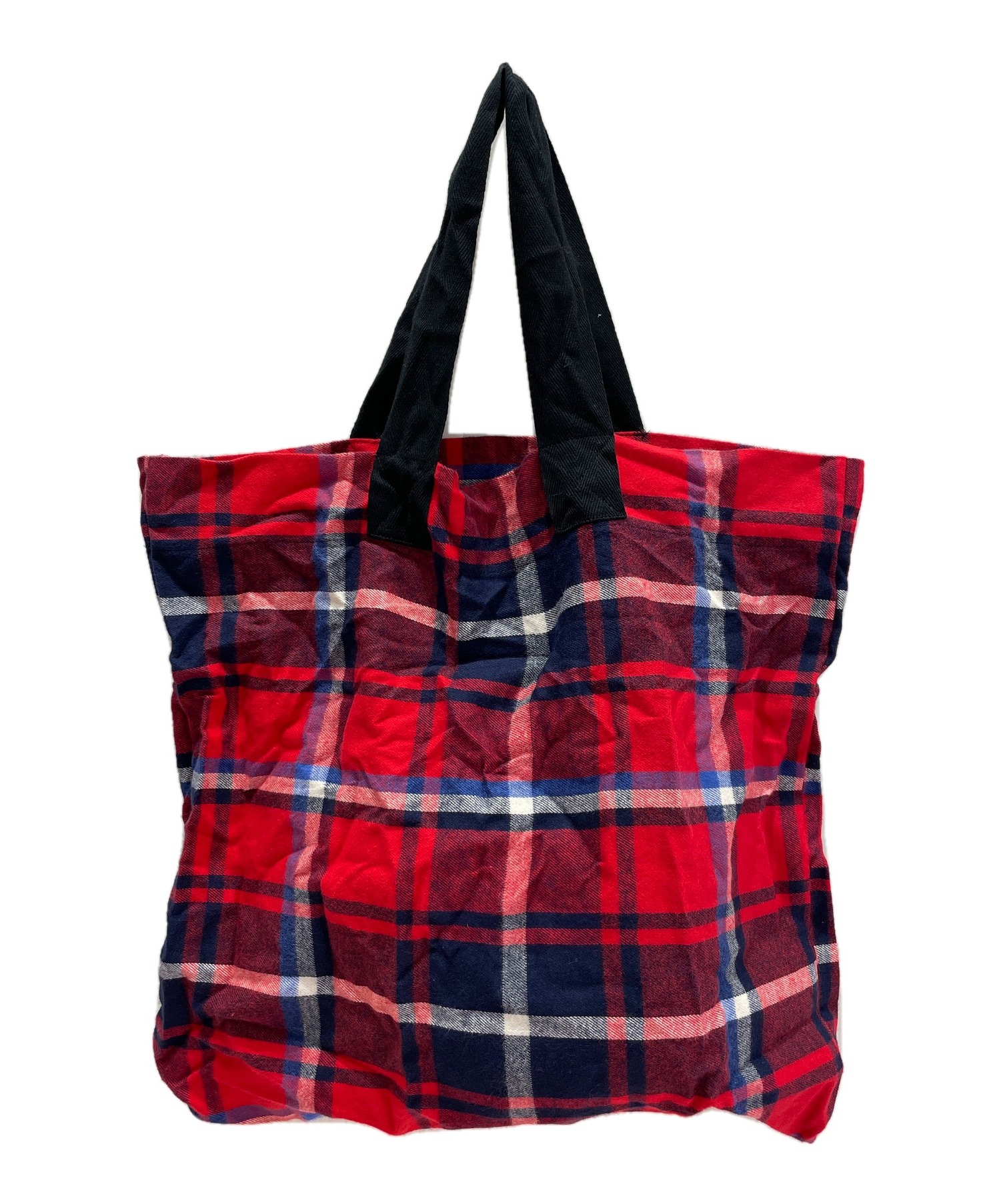 中古・古着通販】sacai (サカイ) zantan巾着バッグ ネイビー サイズ