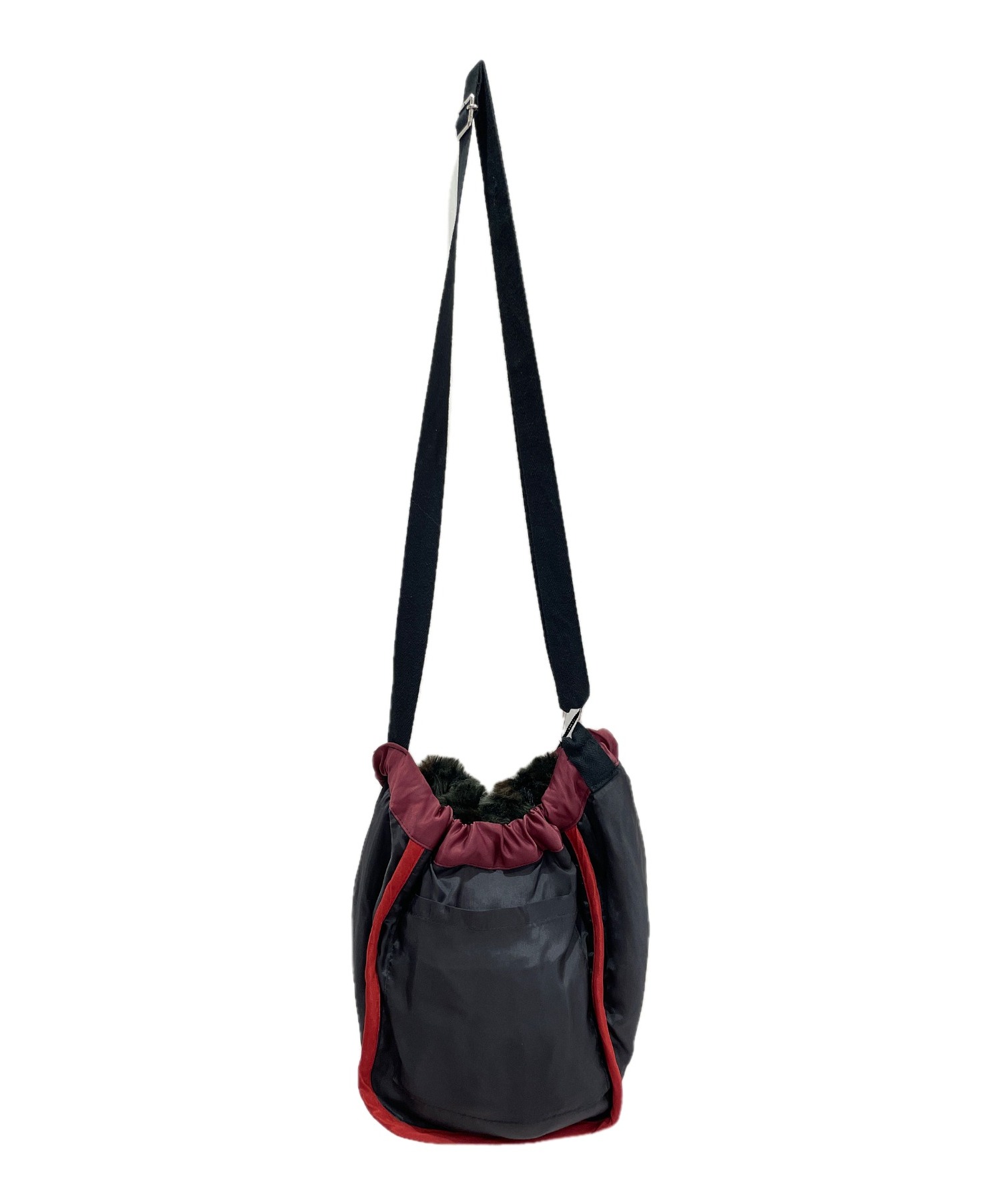 中古・古着通販】sacai (サカイ) zantan巾着バッグ ネイビー サイズ