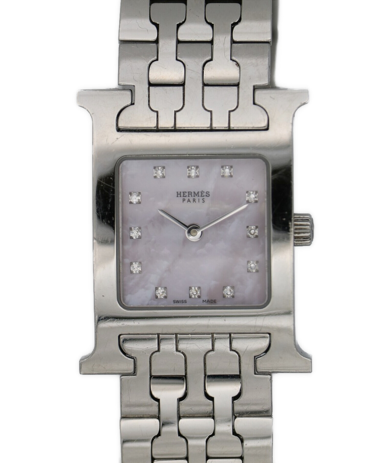 中古・古着通販】HERMES (エルメス) Hウォッチ サイズ:15㎝｜ブランド