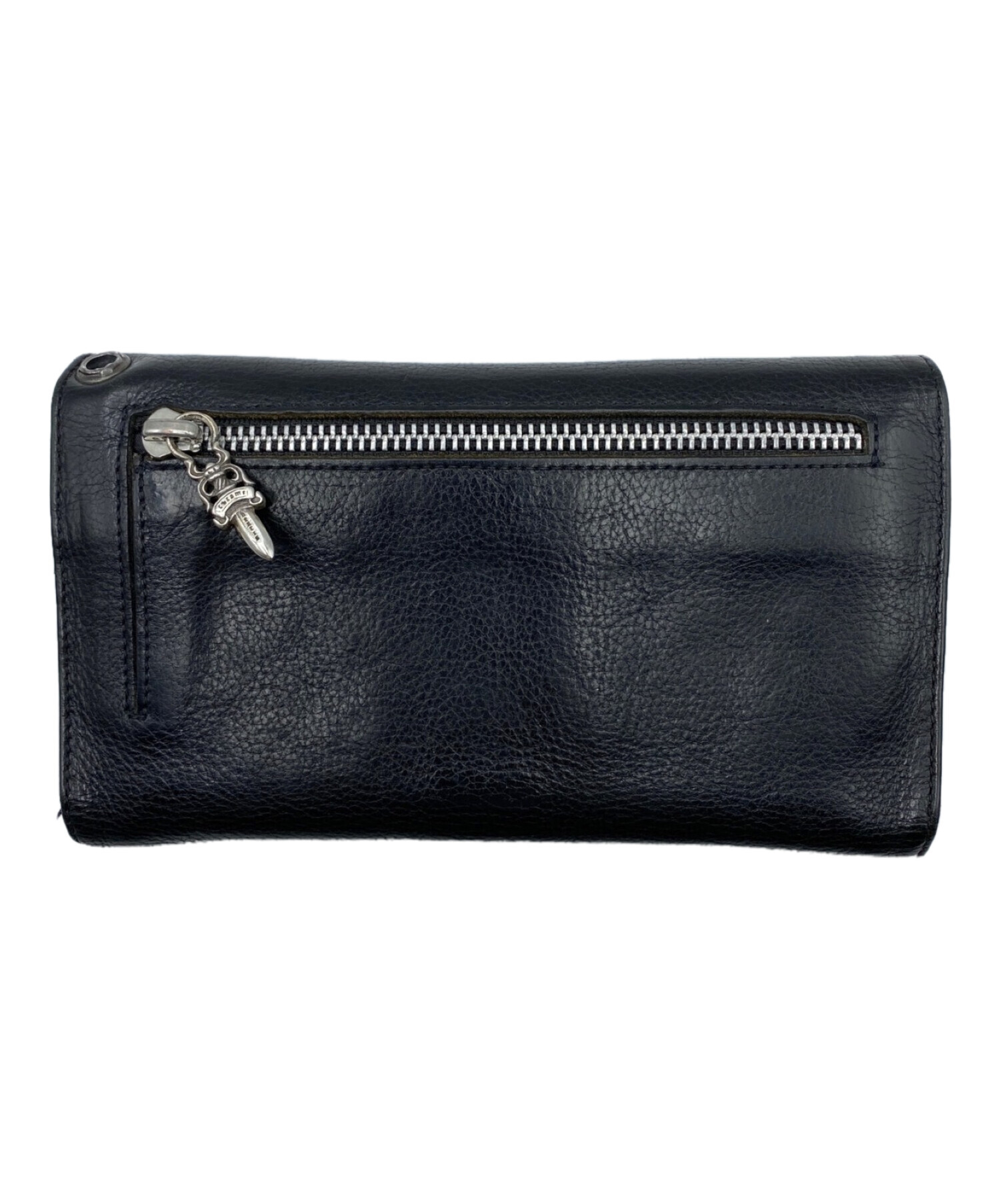 クロムハーツ　WAVE CHROME HEARTS クロムハーツ WAVE ウェーブ ヘビーレザー 財布