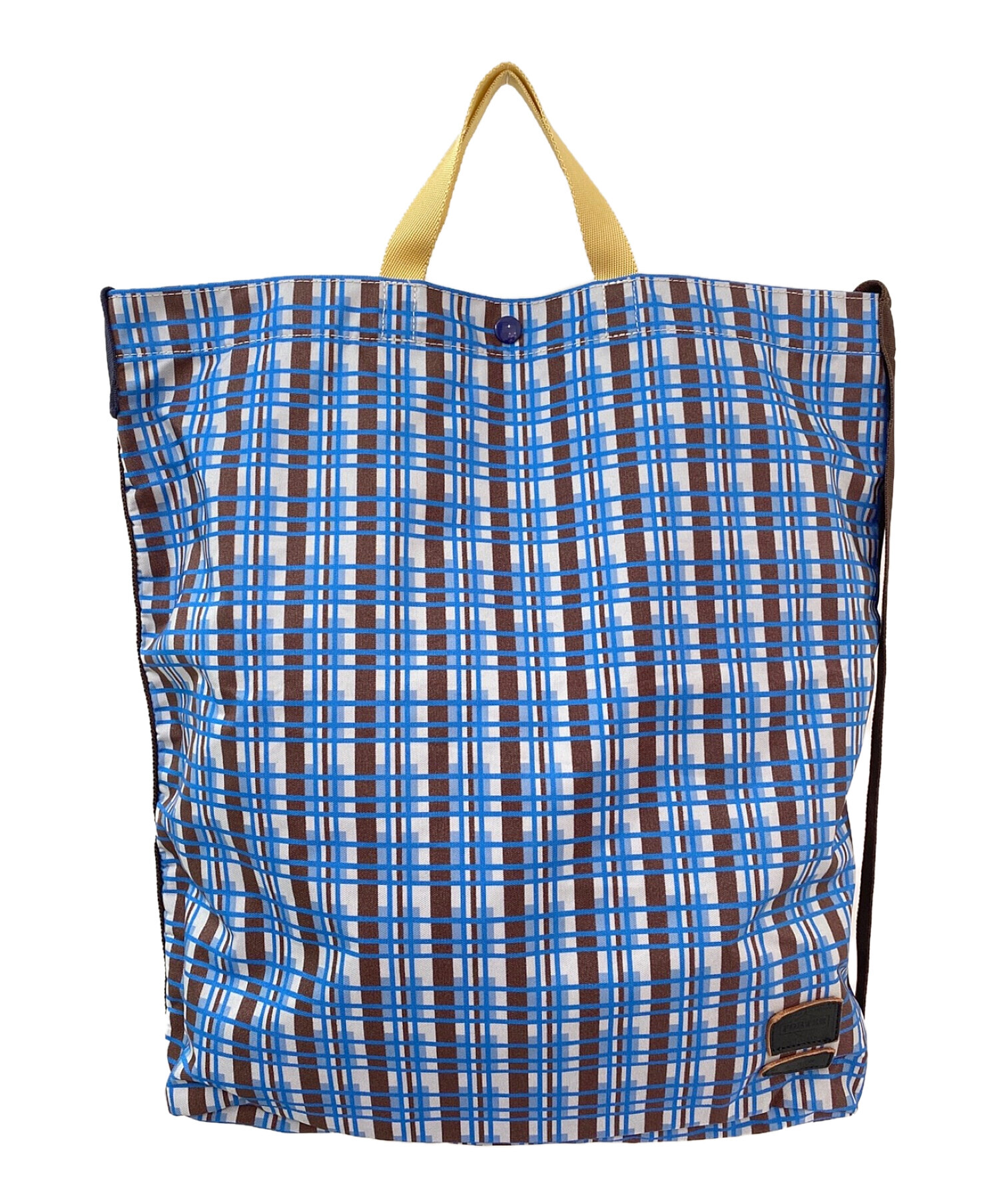 中古・古着通販】MARNI×PORTER (マルニ×ポーター) チェック2WAYトート