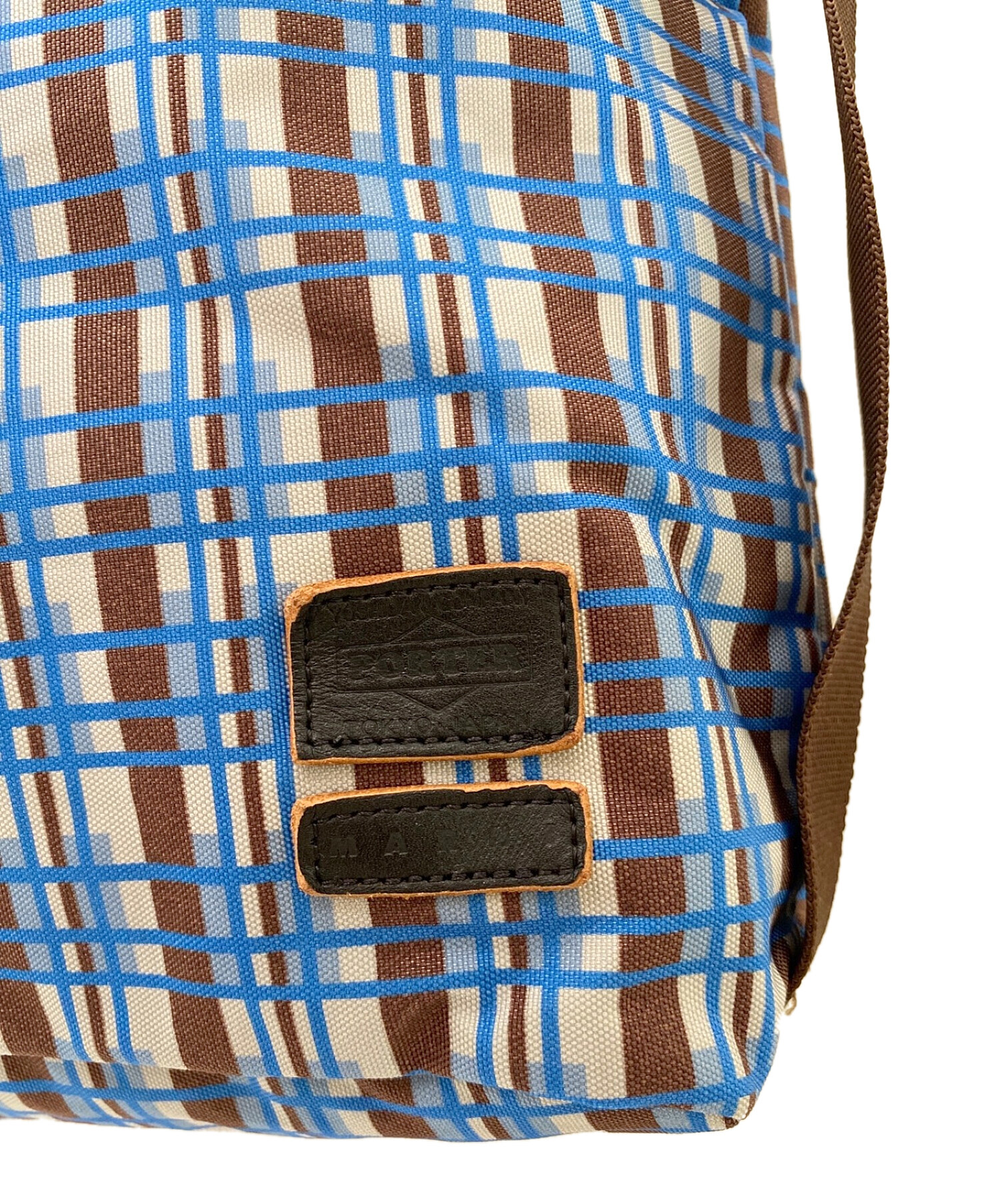中古・古着通販】MARNI×PORTER (マルニ×ポーター) チェック2WAYトート