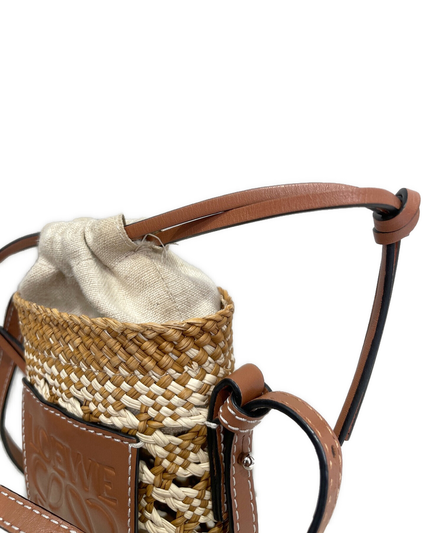 中古・古着通販】LOEWE (ロエベ) シリンダーポケット ブラウン サイズ 