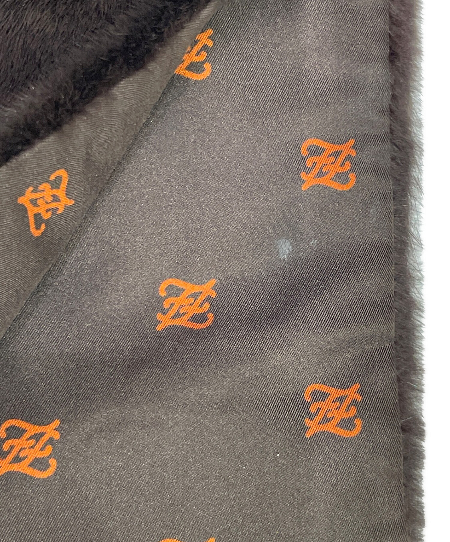 中古・古着通販】FENDI (フェンディ) ミンクファーマフラー ブラウン 
