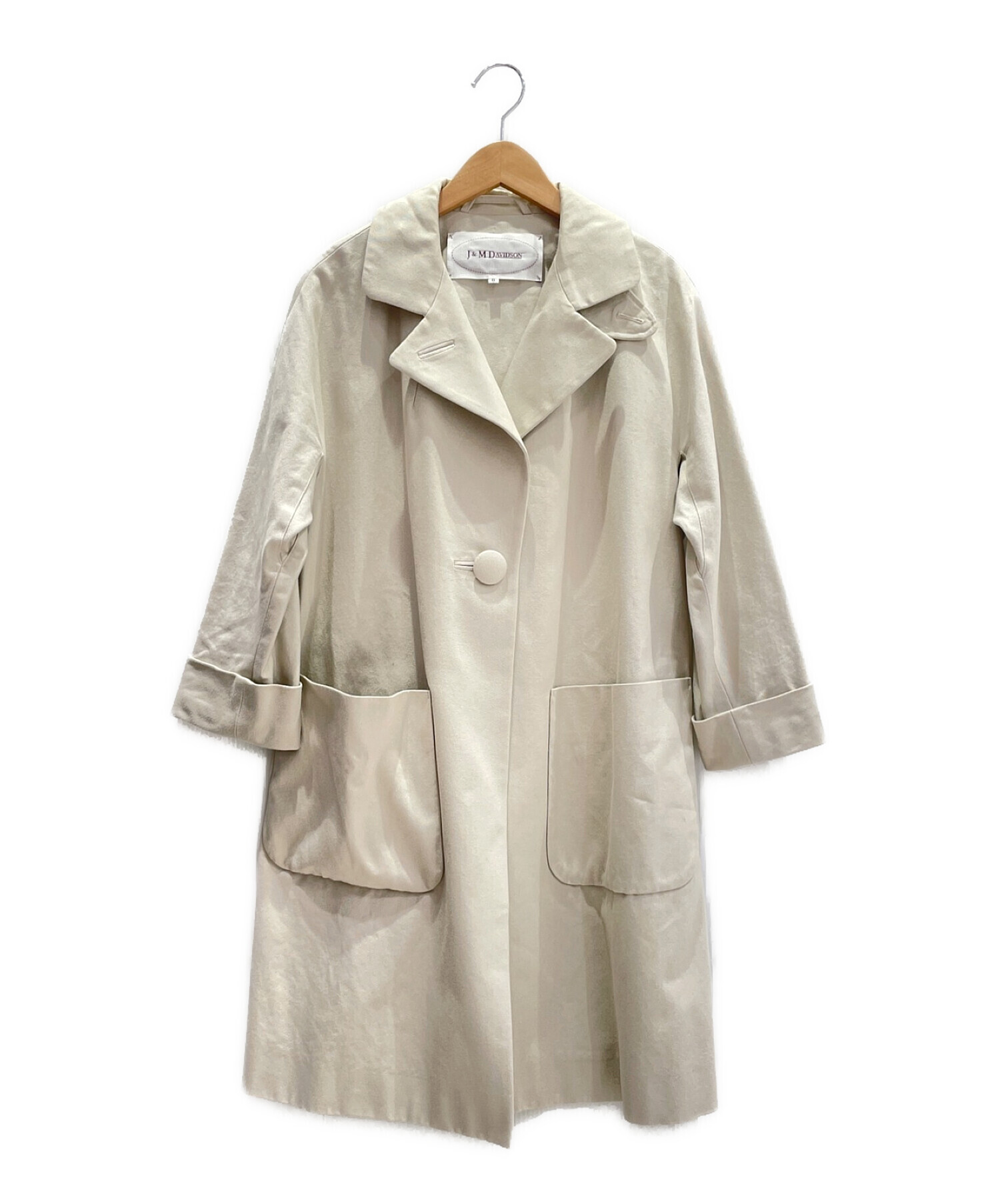 j&m davidson ベージュ トレンチコート ウエストベルト付き 中古・古着通販】J&M DAVIDSON (ジェイ＆エム デヴィッドソン) ベルト