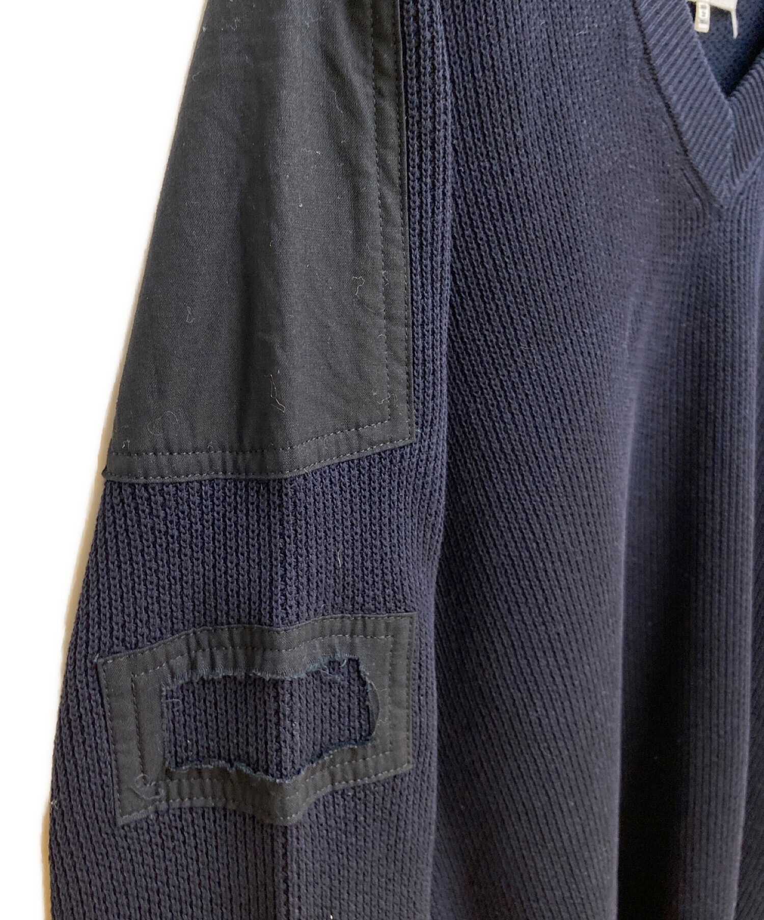 中古・古着通販】Maison Margiela (メゾンマルジェラ) Vネックニット