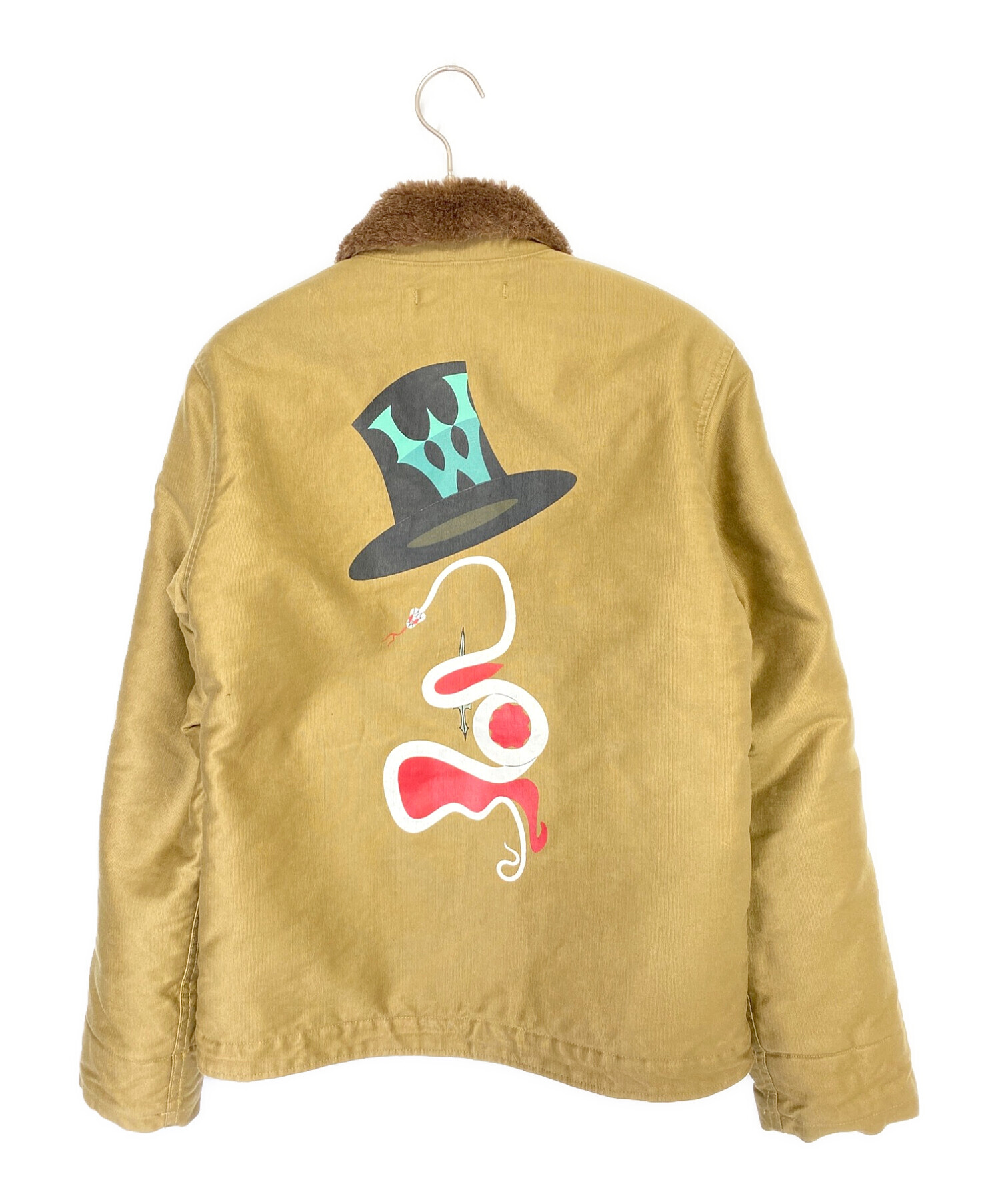 WACKO MARIA ALPACA BOA N-1 DECK JACKET M