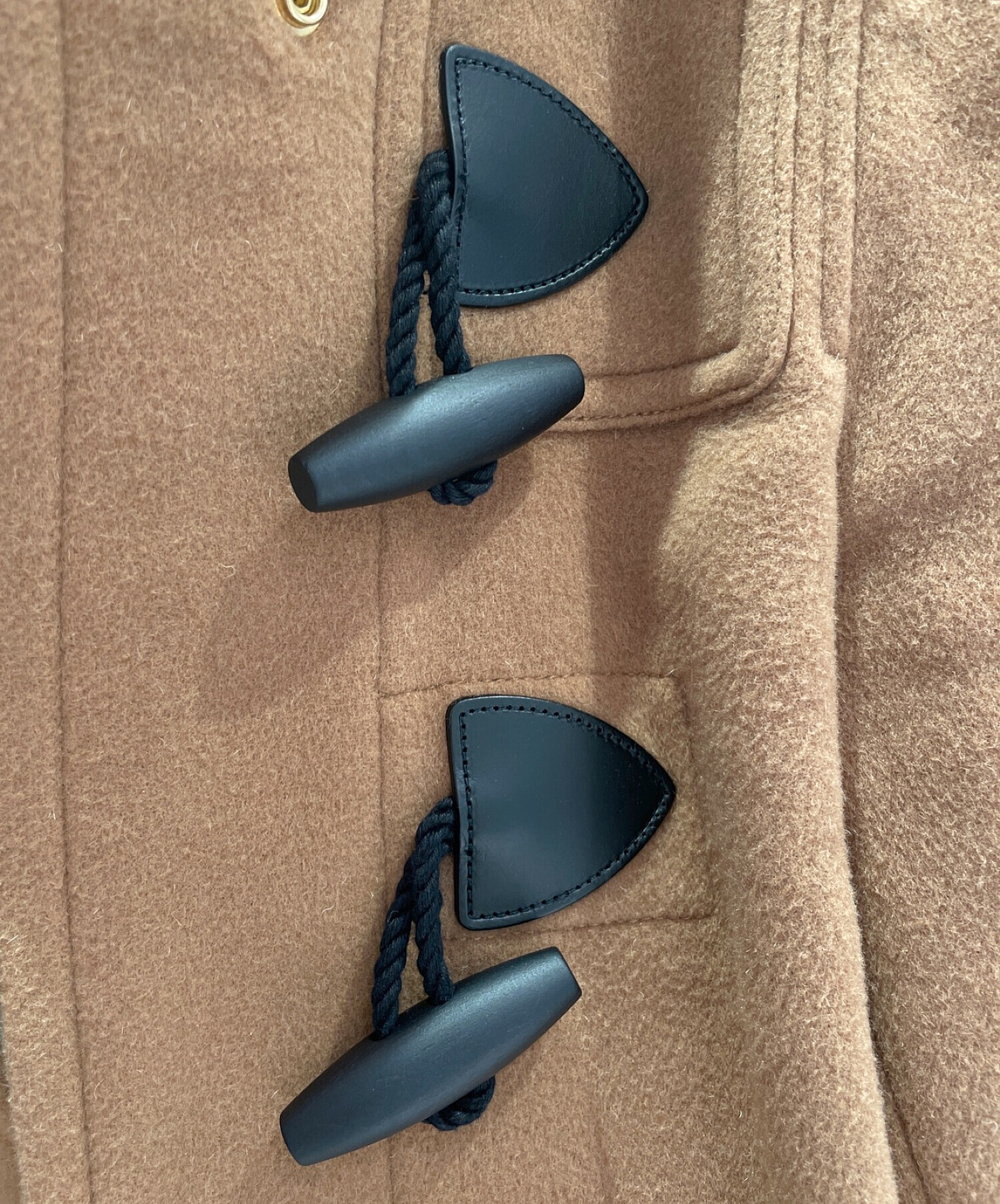 中古・古着通販】BURBERRY (バーバリー) ダッフルコート ブラウン