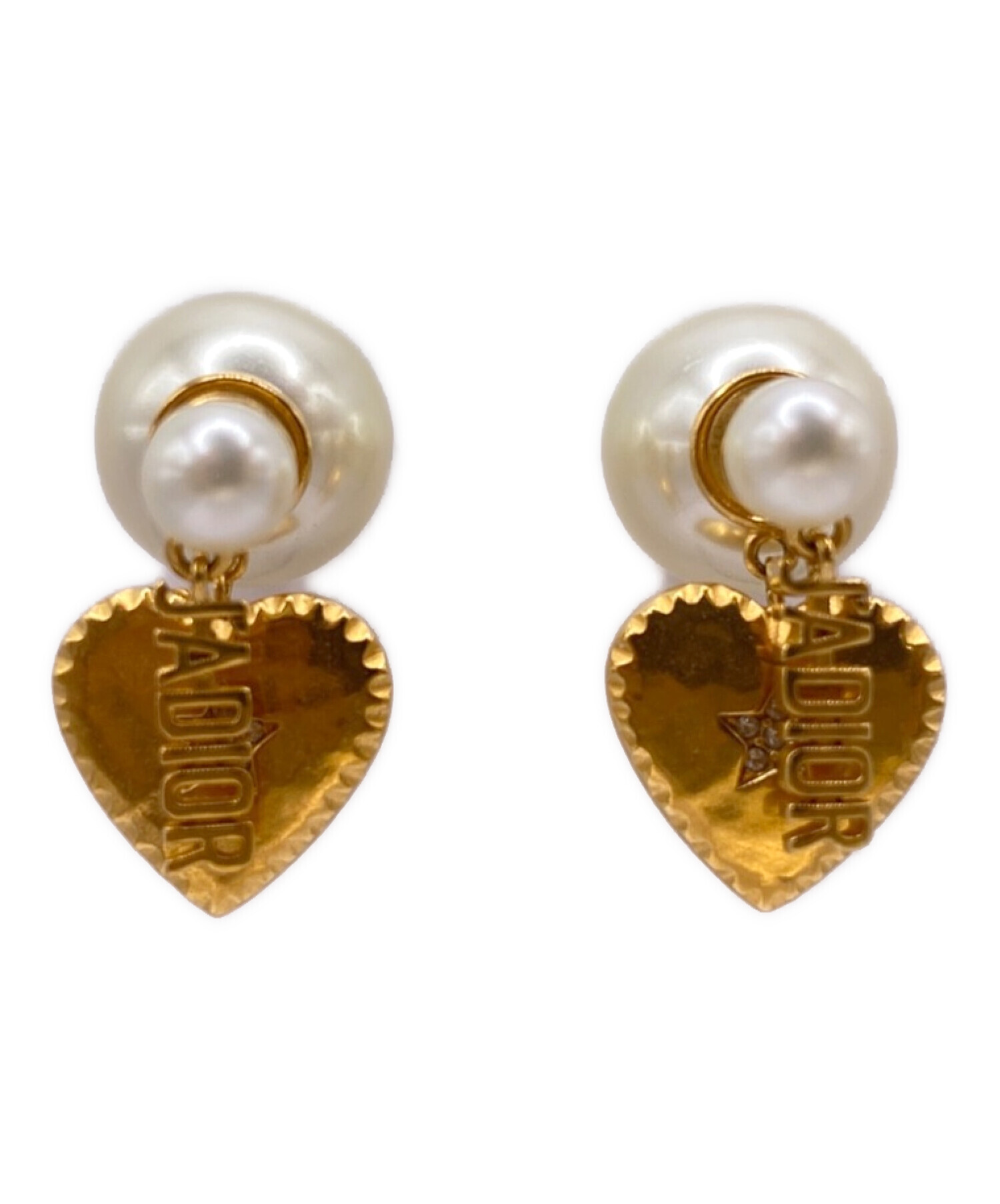 中古・古着通販】Dior (ディオール) ファッションパールピアス 