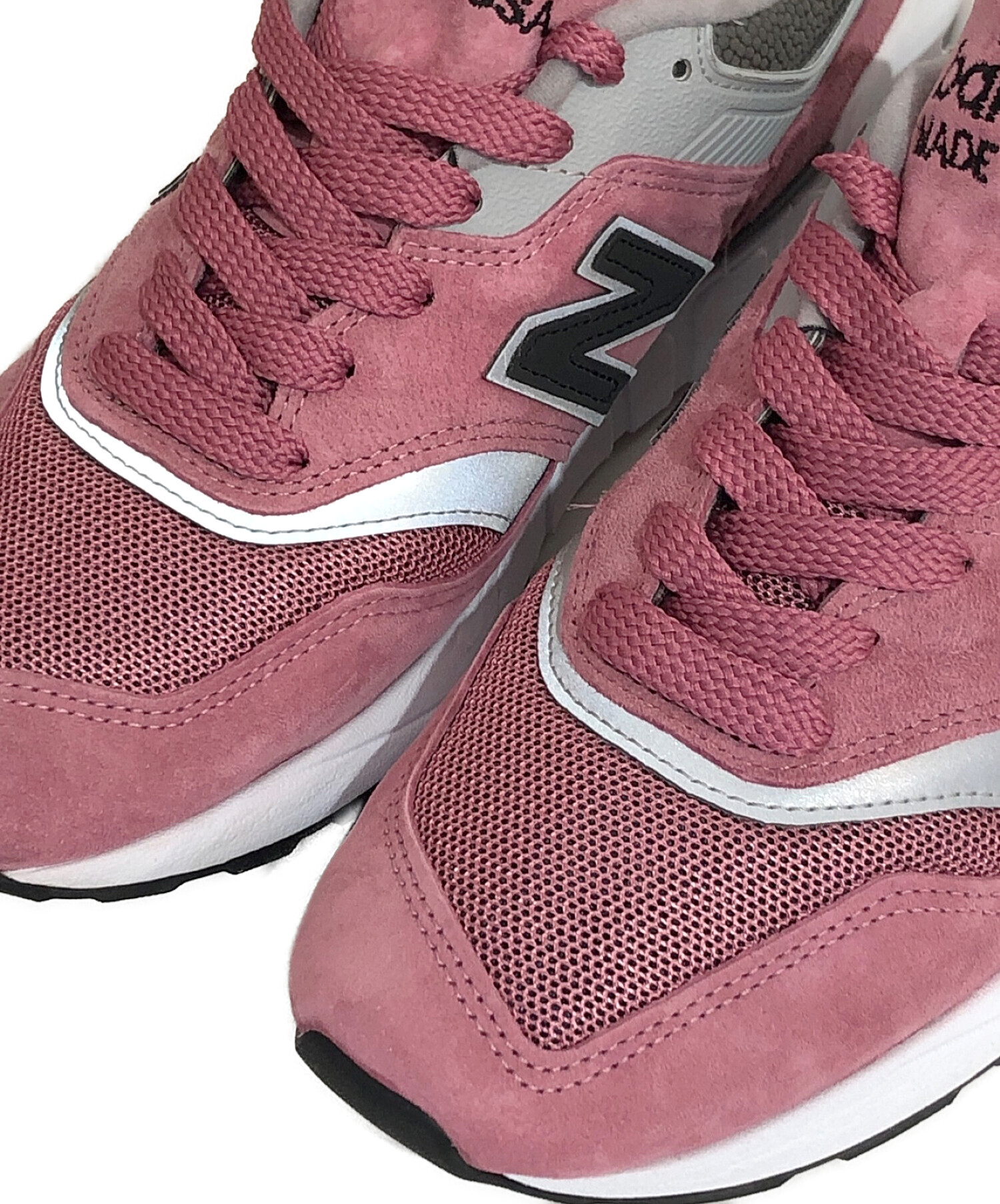 中古・古着通販】NEW BALANCE (ニューバランス) M997SPG ピンク サイズ