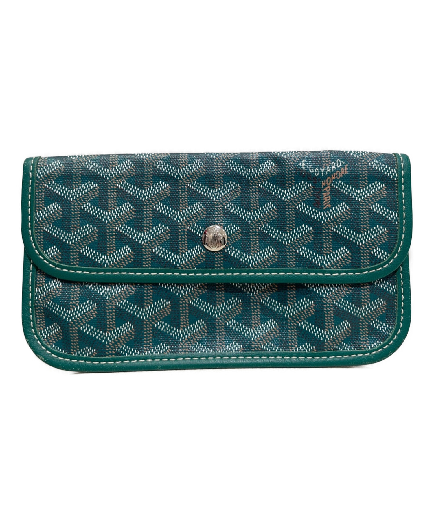 新品未使用　Goyard Bandoulière 114 Vest グリーン 新品未使用 Goyard Bandoulière 114 Vest グリーン Leather