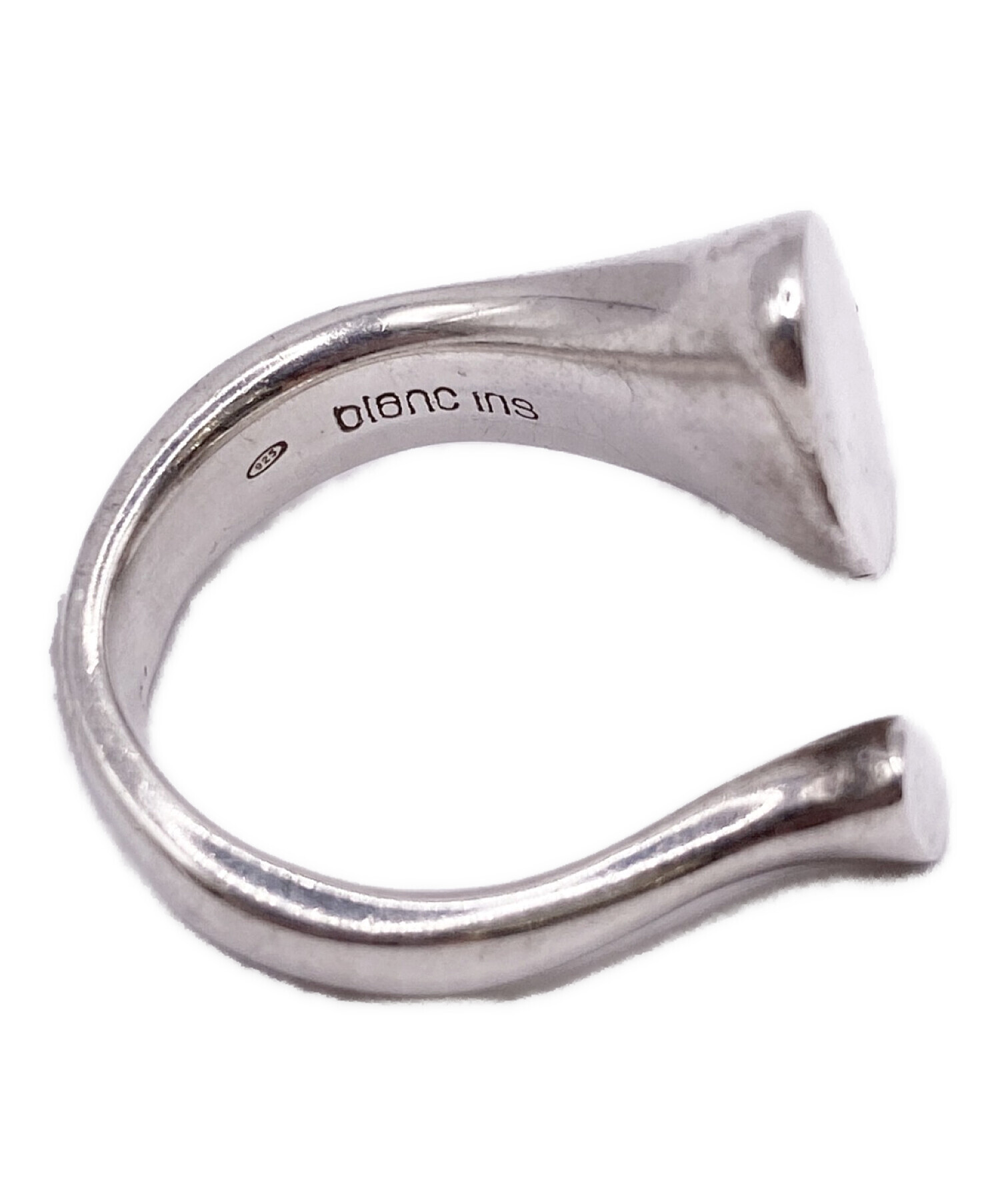 中古・古着通販】blanciris (ブランイリス) デザインリング シルバー