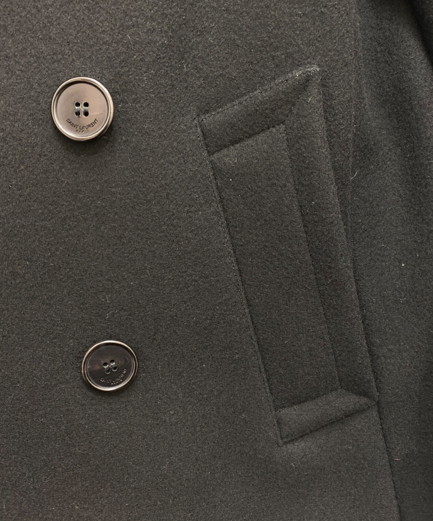 14AW クラシックキャビンチューブコート 中古・古着通販】Saint Laurent Paris (サンローランパリ