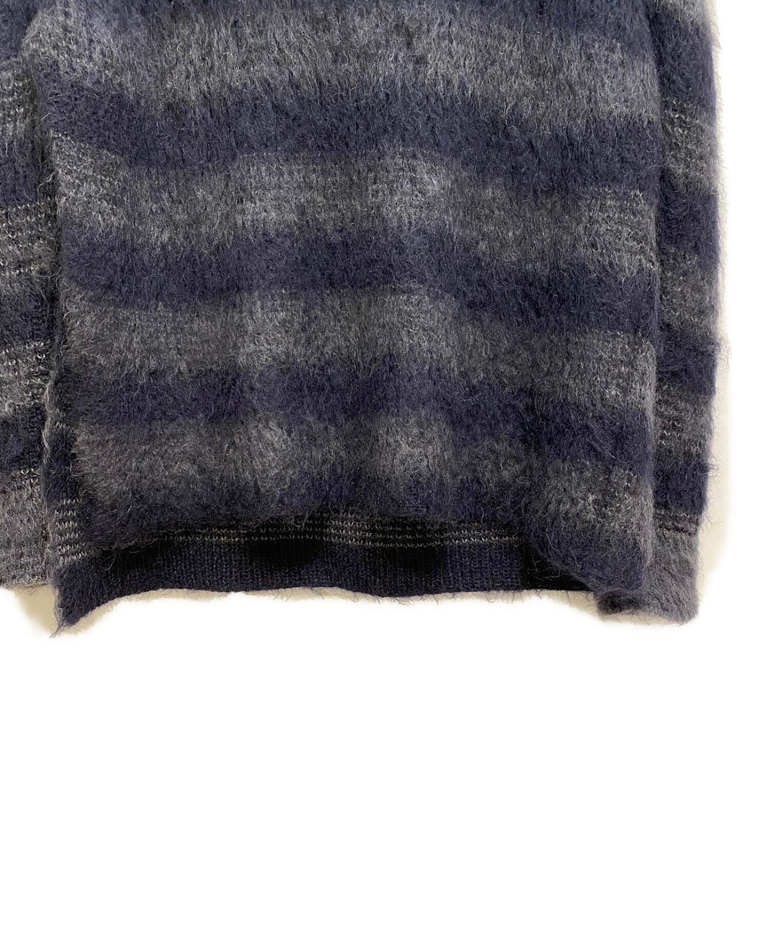 中古・古着通販】JIL SANDER (ジルサンダー) STRIPED MOHAIR KNIT