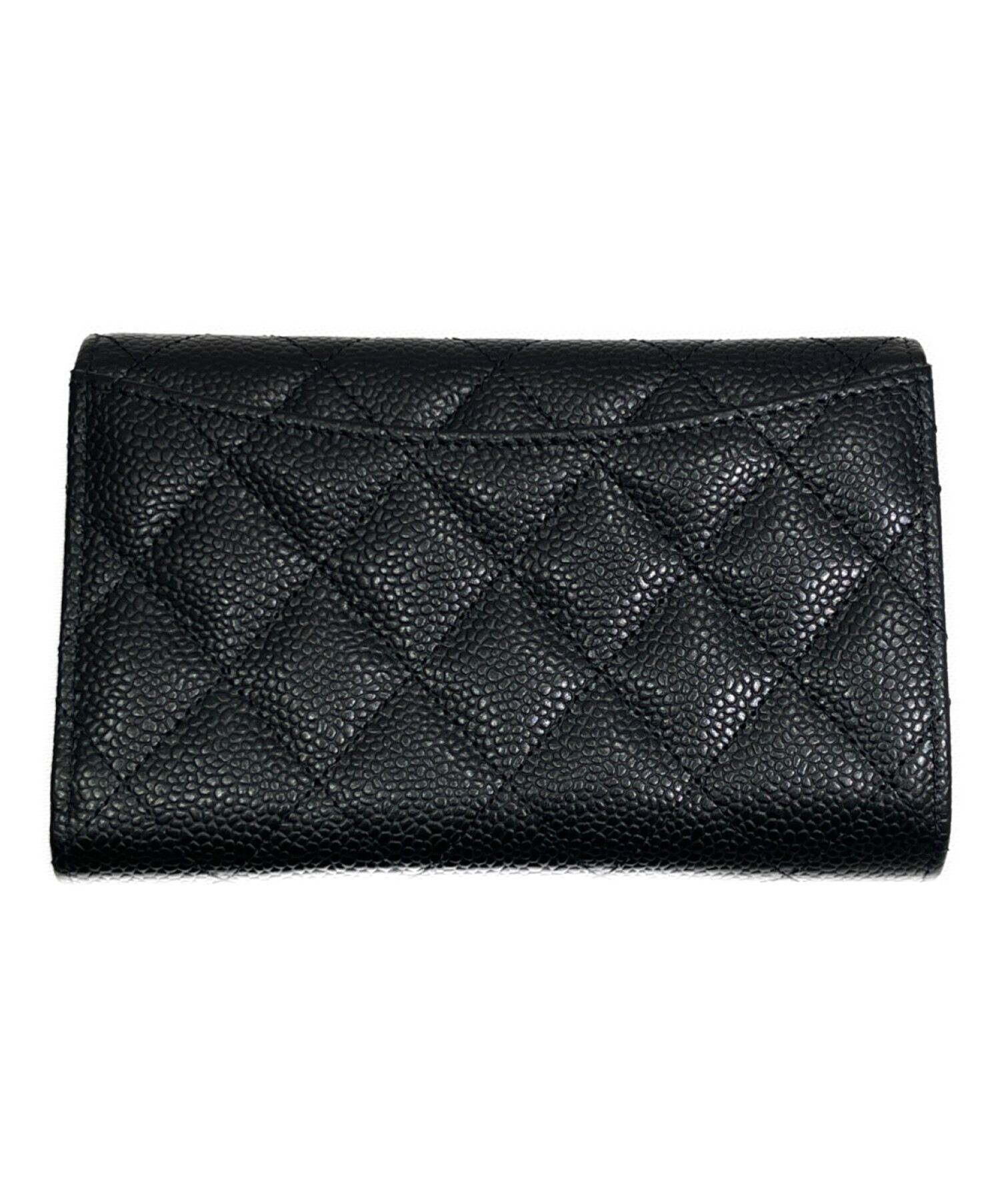 中古・古着通販】CHANEL (シャネル) ミディアムフラップウォレット 