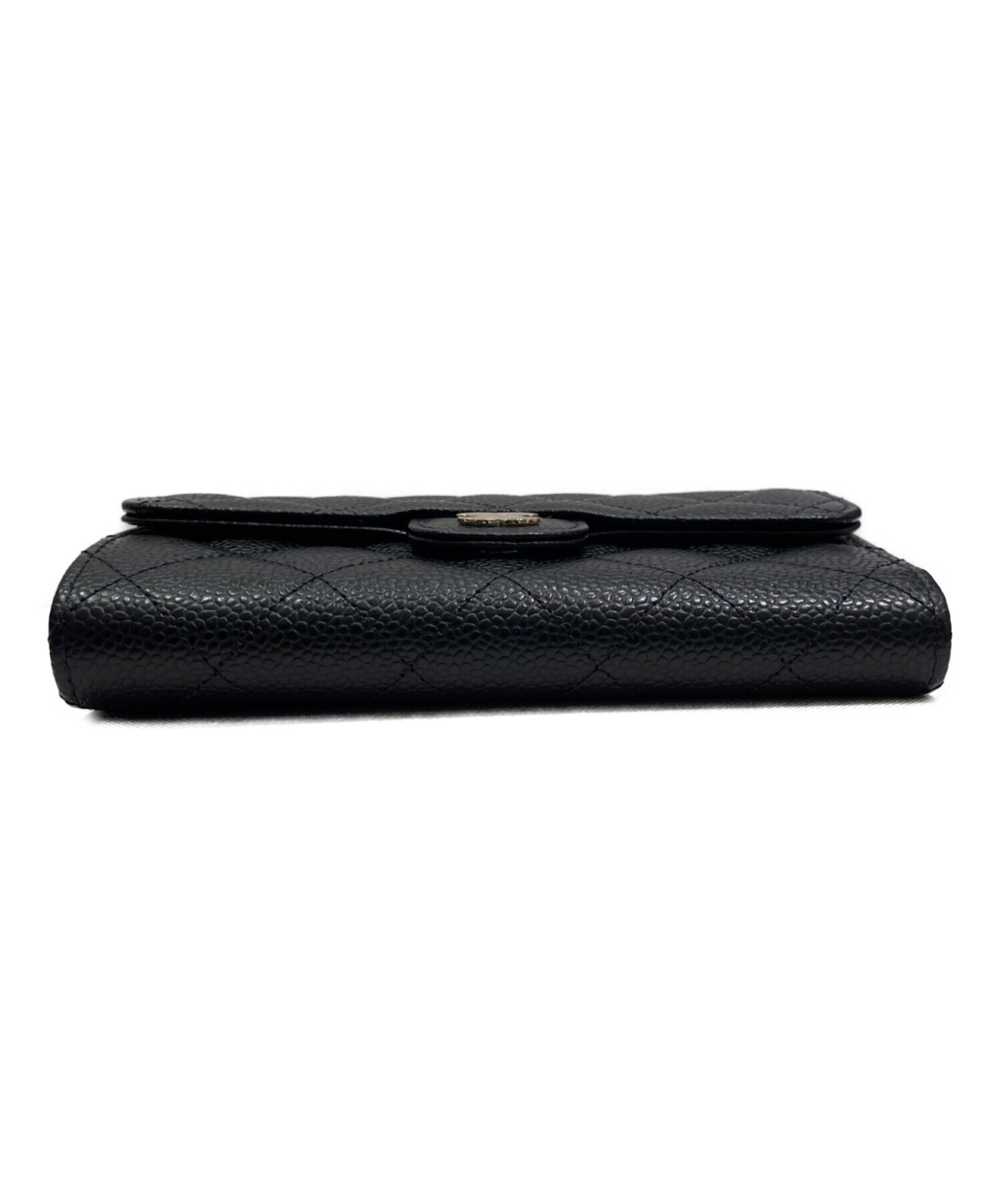 中古・古着通販】CHANEL (シャネル) ミディアムフラップウォレット