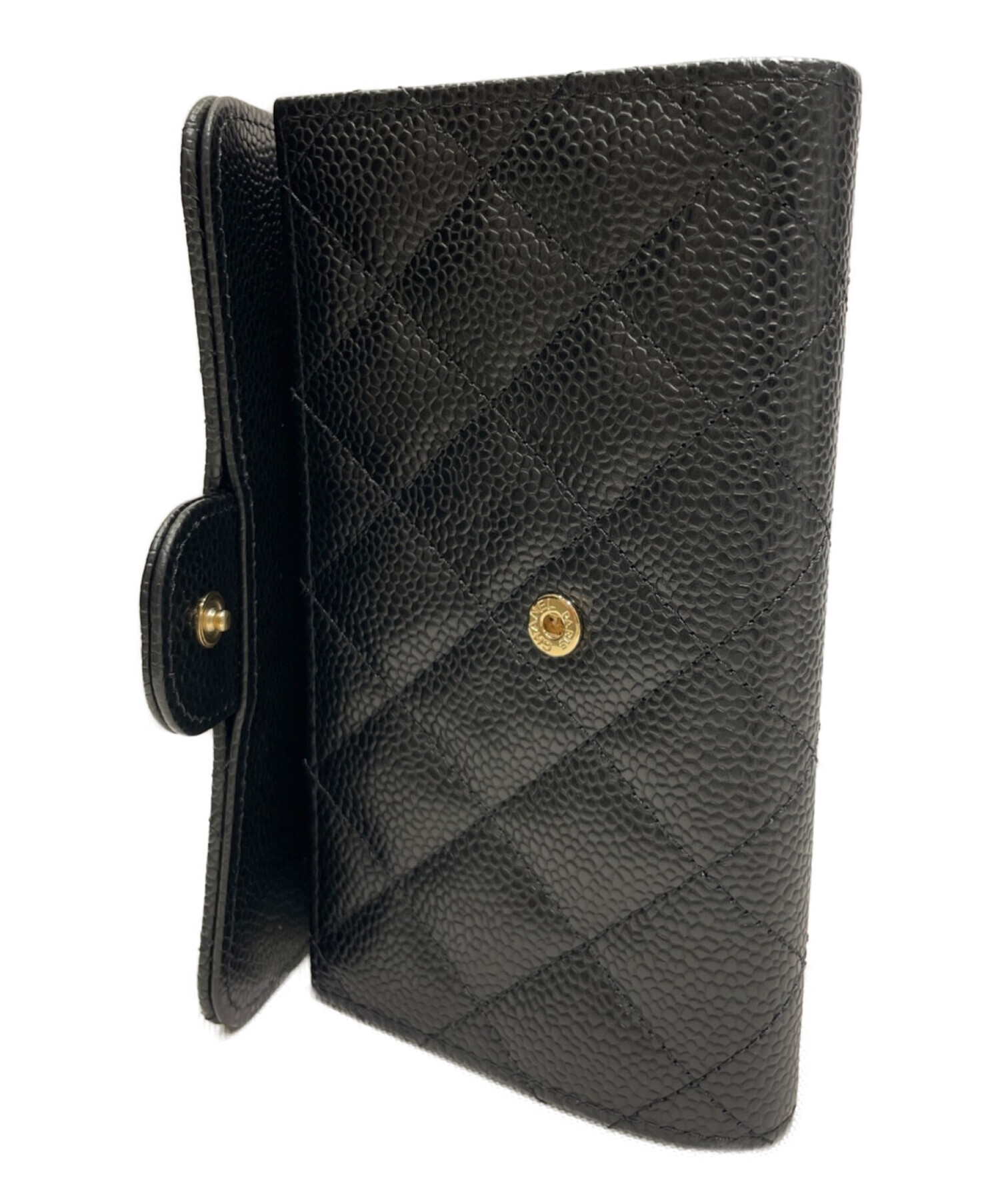 中古・古着通販】CHANEL (シャネル) ミディアムフラップウォレット