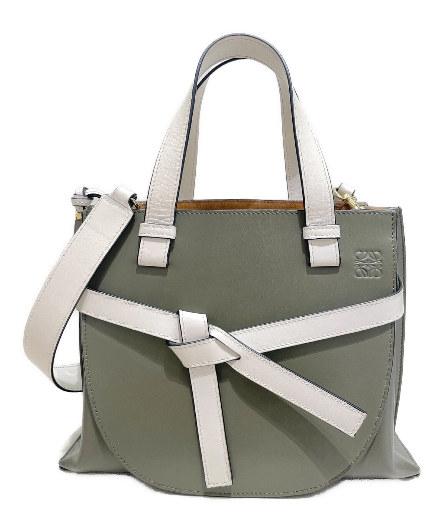中古・古着通販】LOEWE (ロエベ) ゲートトップハンドル バッグ 
