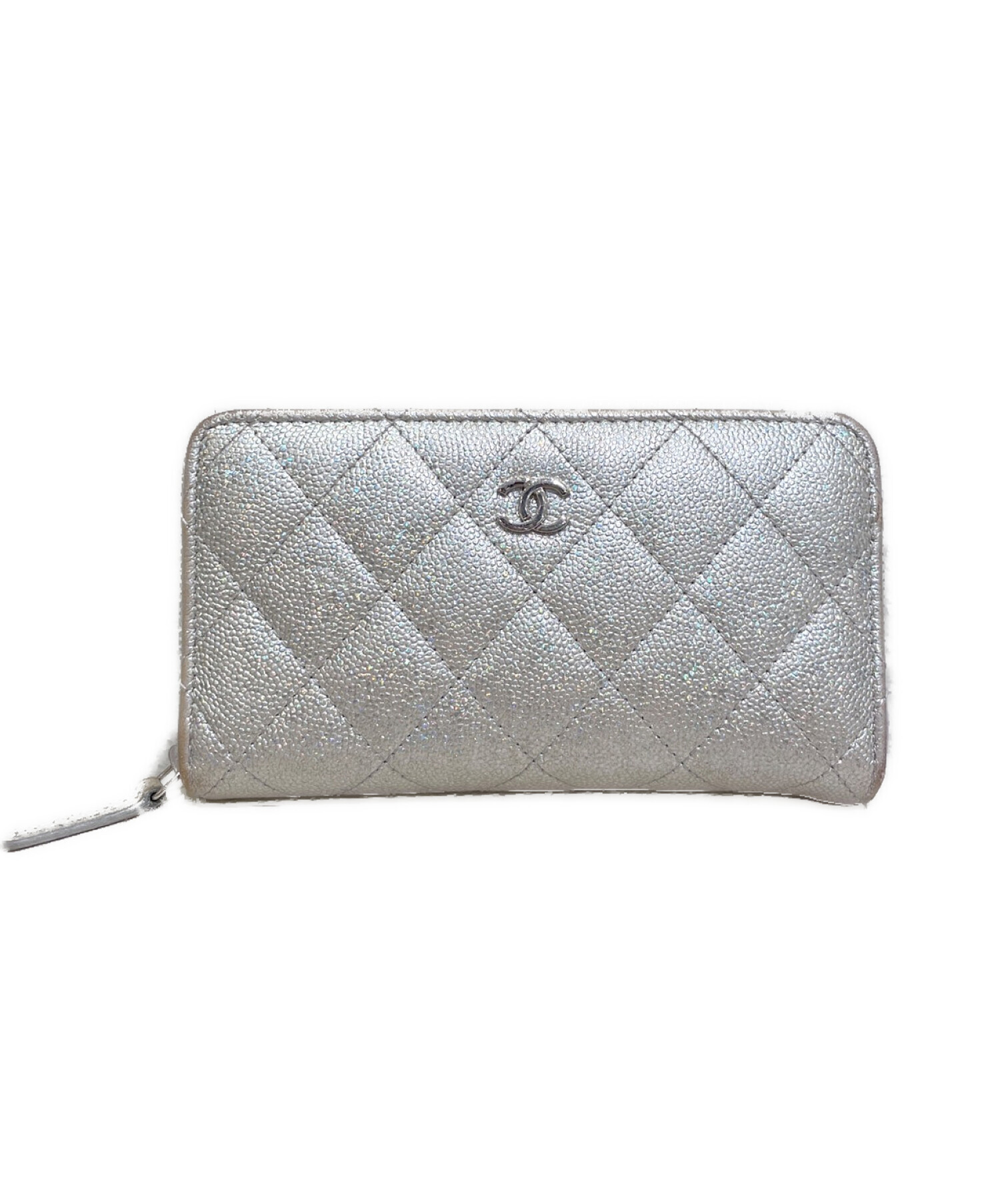 中古・古着通販】CHANEL (シャネル) ラウンドファスナーウォレット