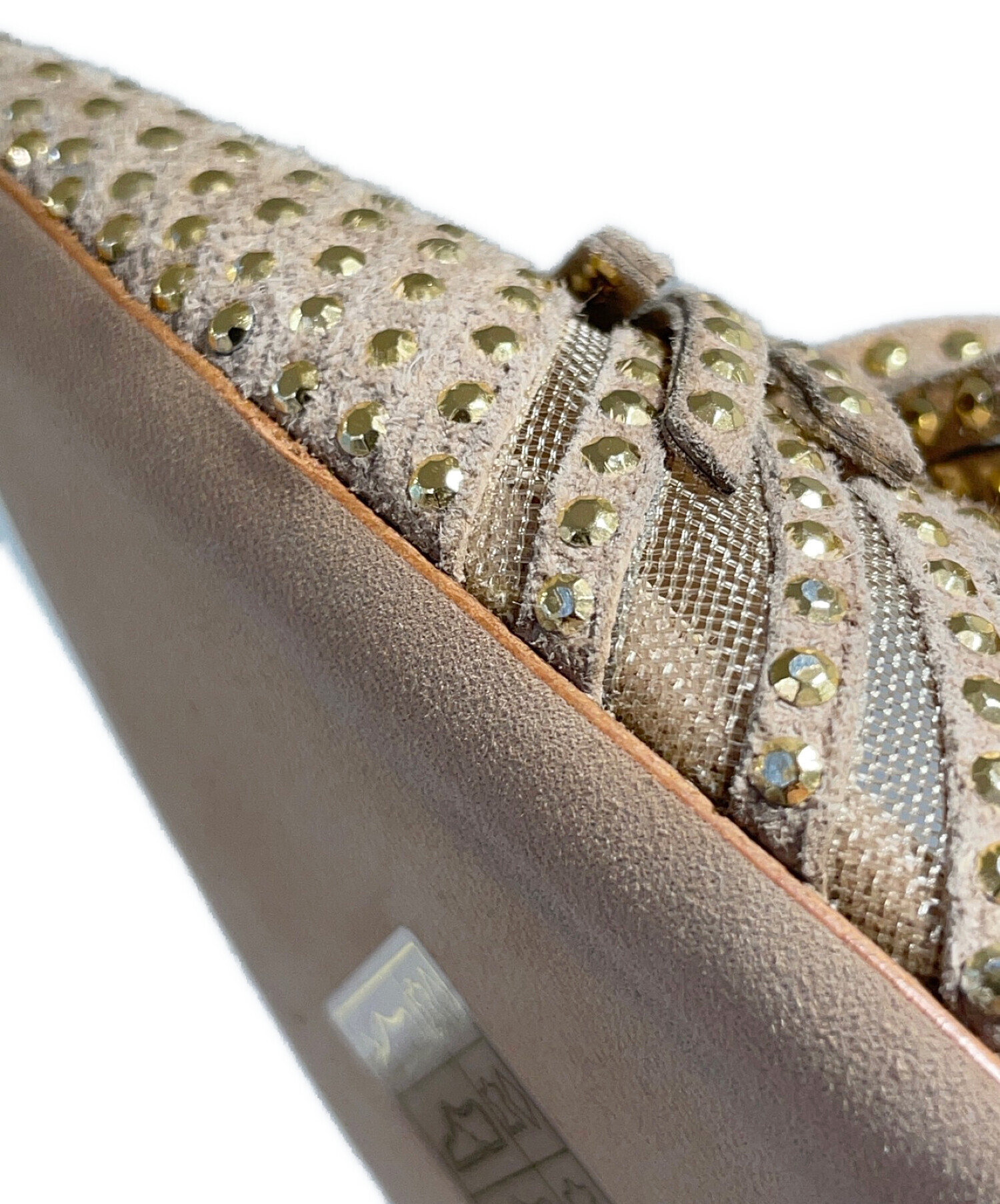 中古・古着通販】JIMMY CHOO (ジミーチュウ) スタッズレースアップ