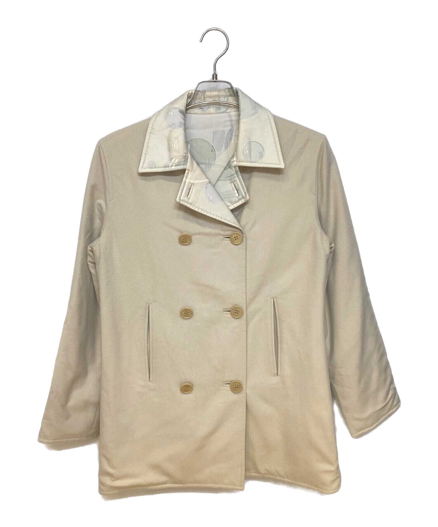 中古・古着通販】HERMES (エルメス) リバーシブルコート/マルジェラ期