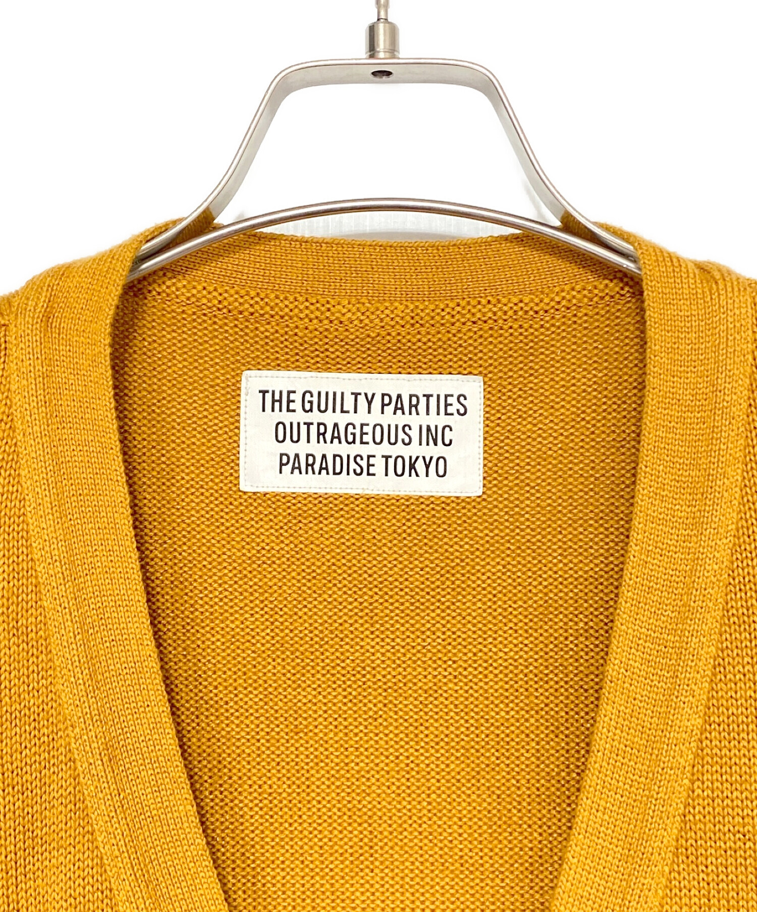 中古・古着通販】WACKO MARIA (ワコマリア) CLASSIC CARDIGAN オレンジ