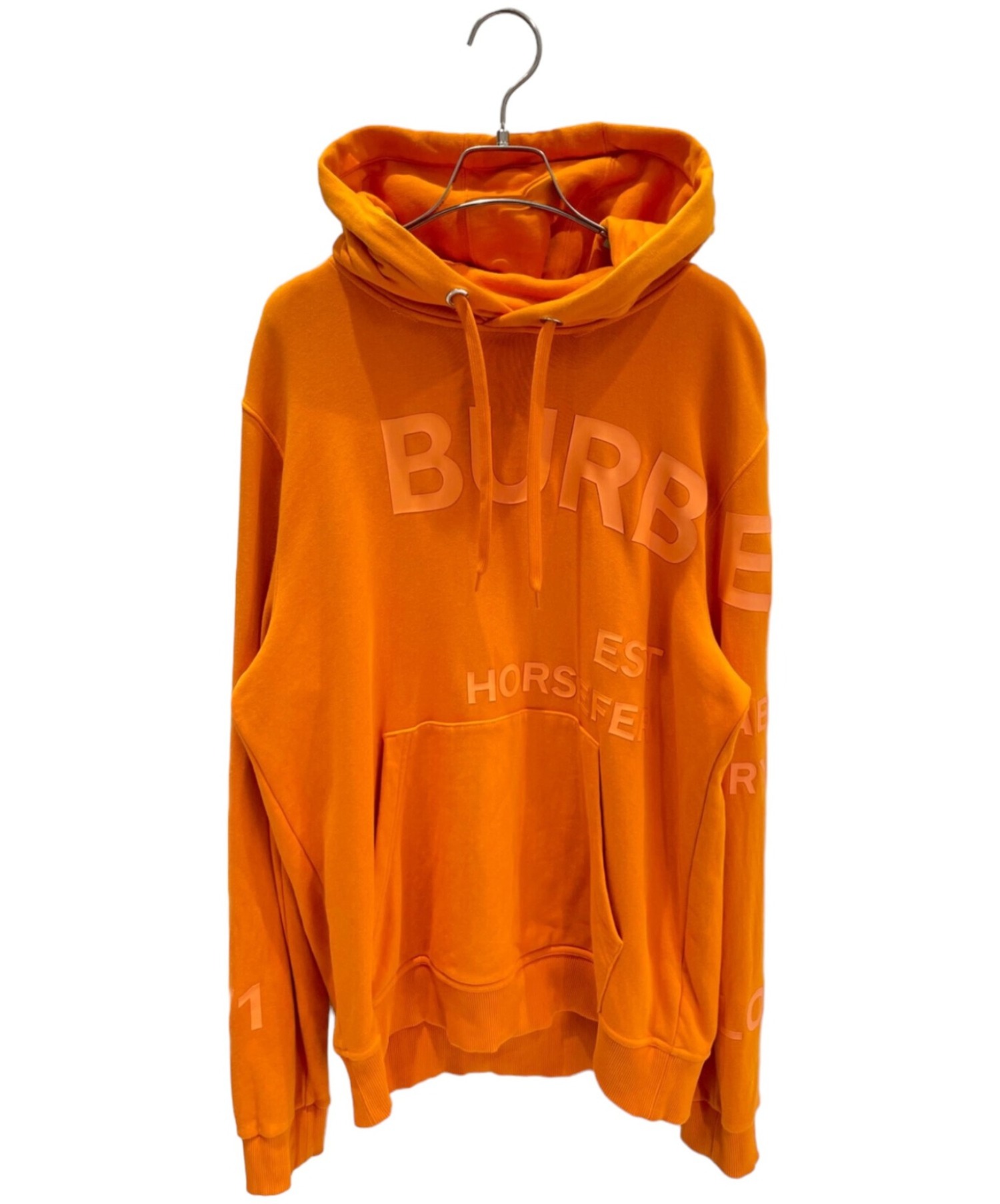 BURBERRY ロゴ　パーカー S 中古・古着通販】BURBERRY (バーバリー) ロゴ スウェットプルオーバー