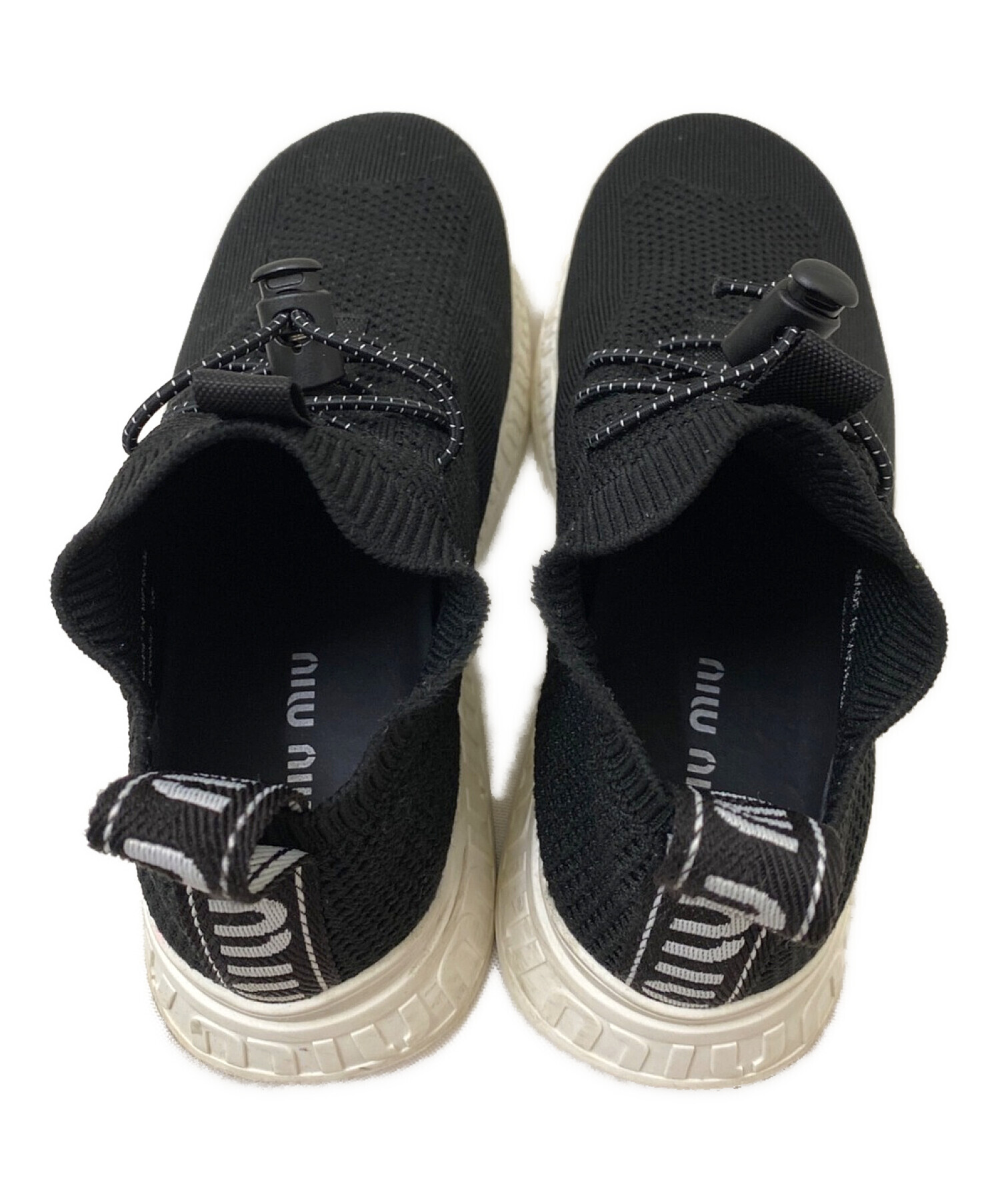 中古・古着通販】MIU MIU (ミュウミュウ) ロゴミッドソールメッシュ