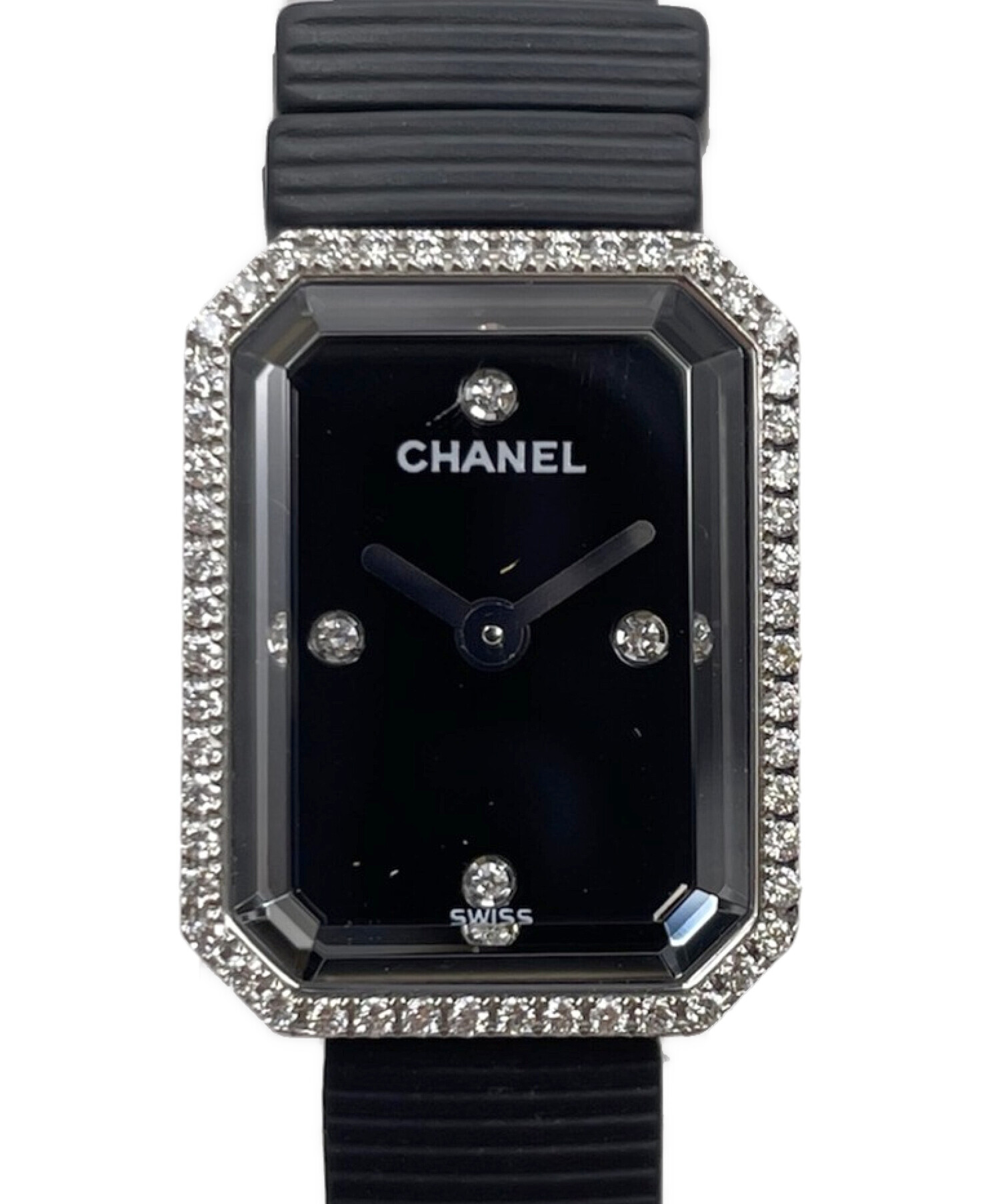 シャネル  プルミエール ベゼルダイヤ 新品ベルト 腕時計 H3253 シャネル(CHANEL) プルミエール ベゼルダイヤ 新品/レディース