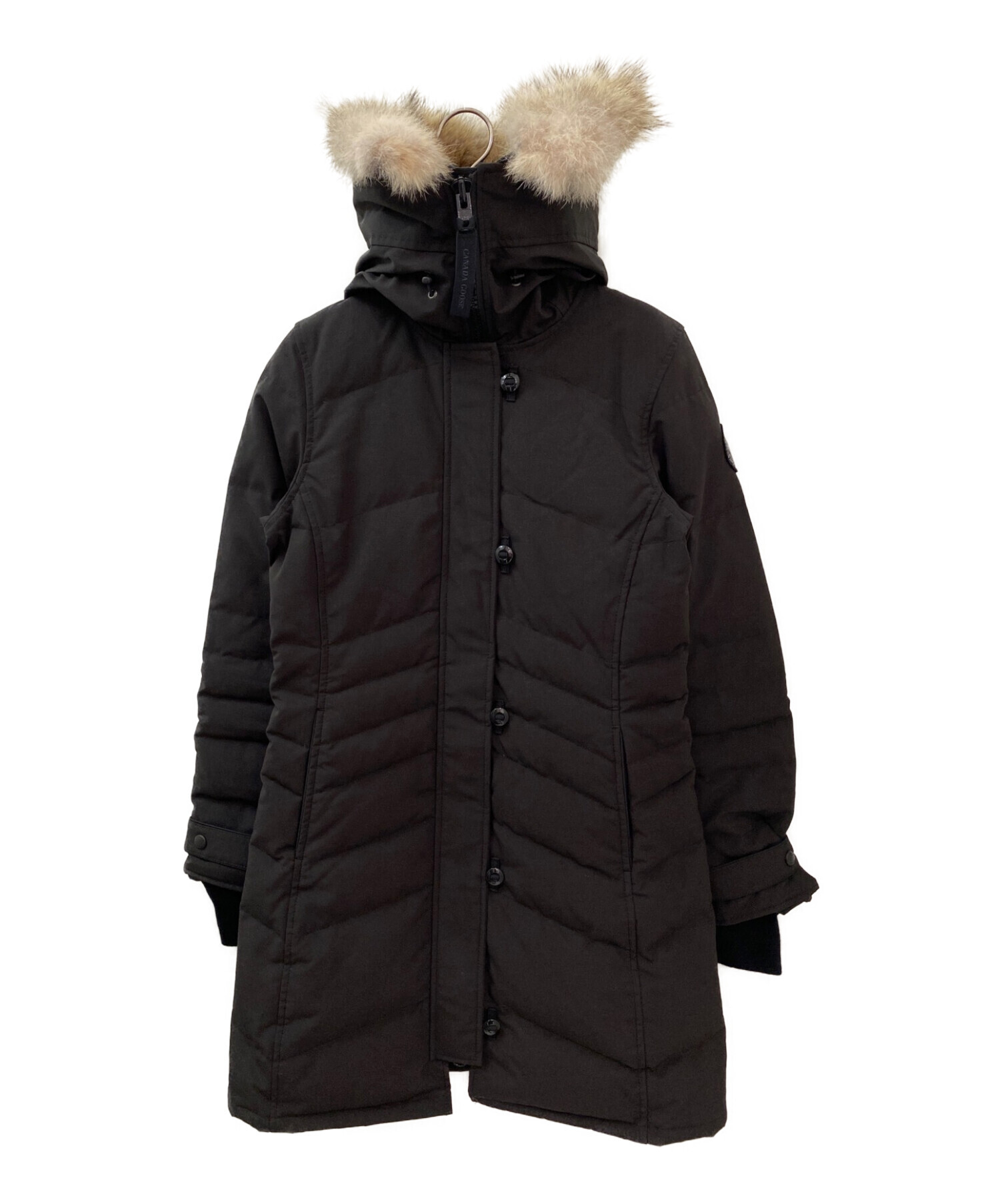中古・古着通販】CANADA GOOSE (カナダグース) LORETTE PARKA BLACK 
