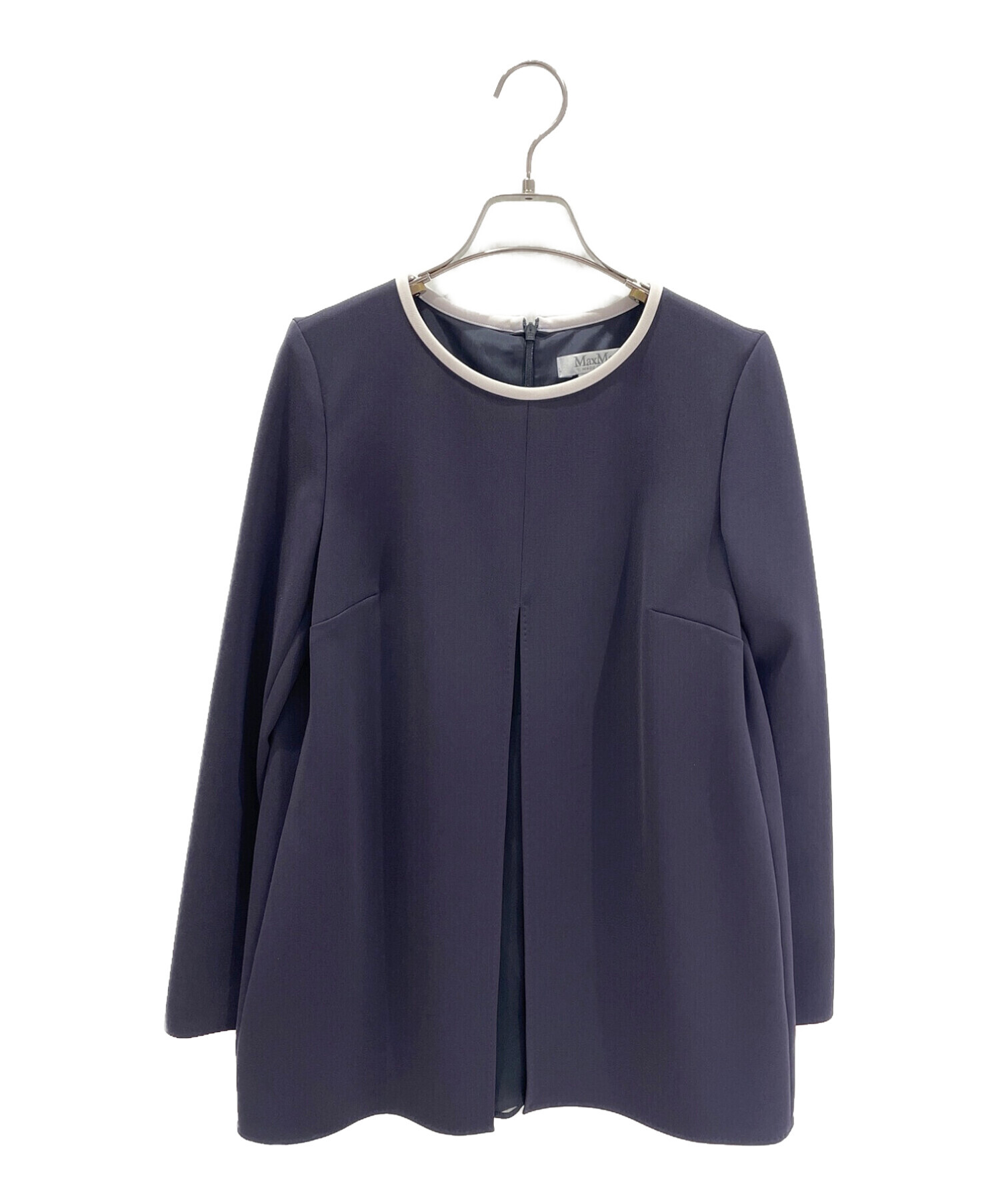 中古・古着通販】MaxMara (マックスマーラ) プルオーバーブラウス