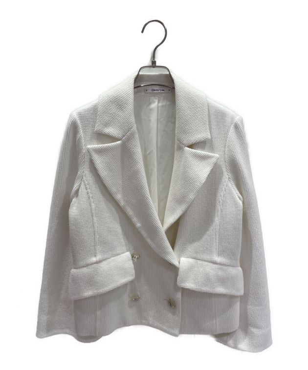 DAISY LIN　FOXEY　ジャケット　ダブル　ストレッチ　ワッフル 42 中古・古着通販】DAISY LIN for FOXEY (デイジーリン フォー