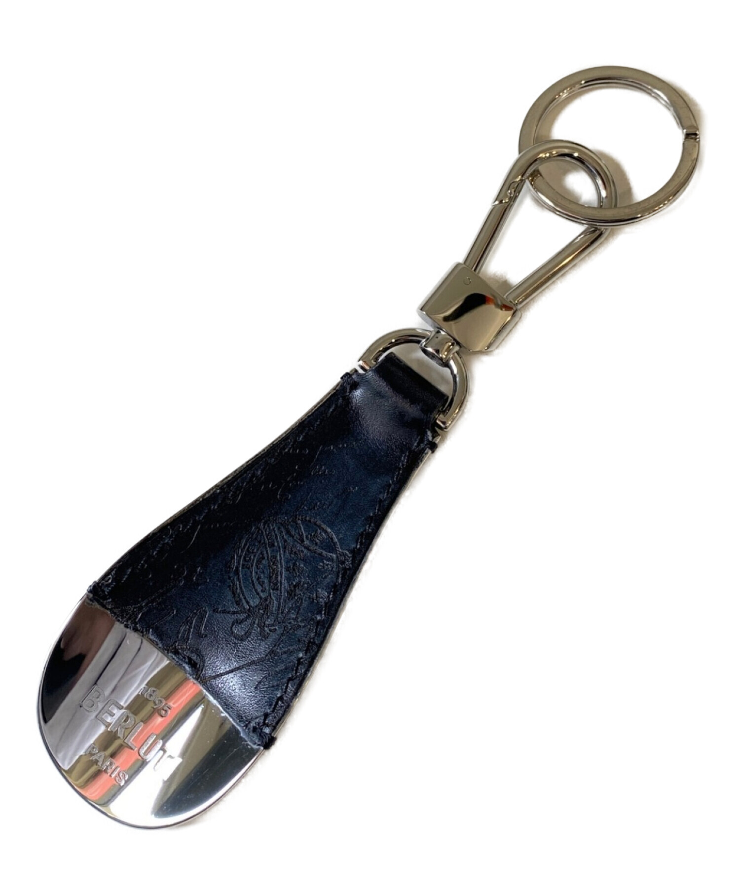 ベルルッティ スクリットレザー シューホーン キーリング ベルルッティ