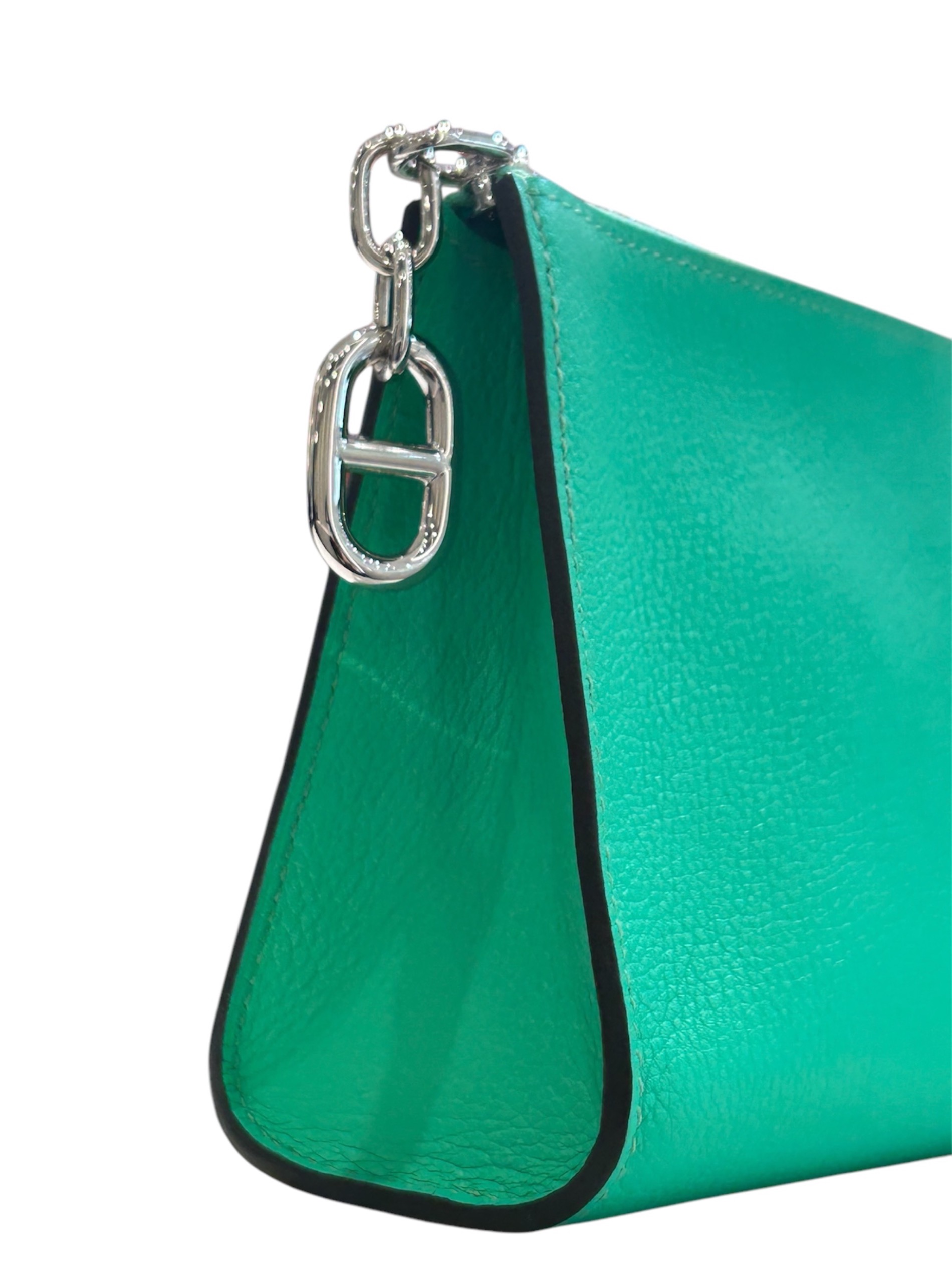 良品✨ エルメス ジップアンゴー H コンパクト グリーン 中古・古着通販】HERMES (エルメス) ジップアンゴー PM ヴェール