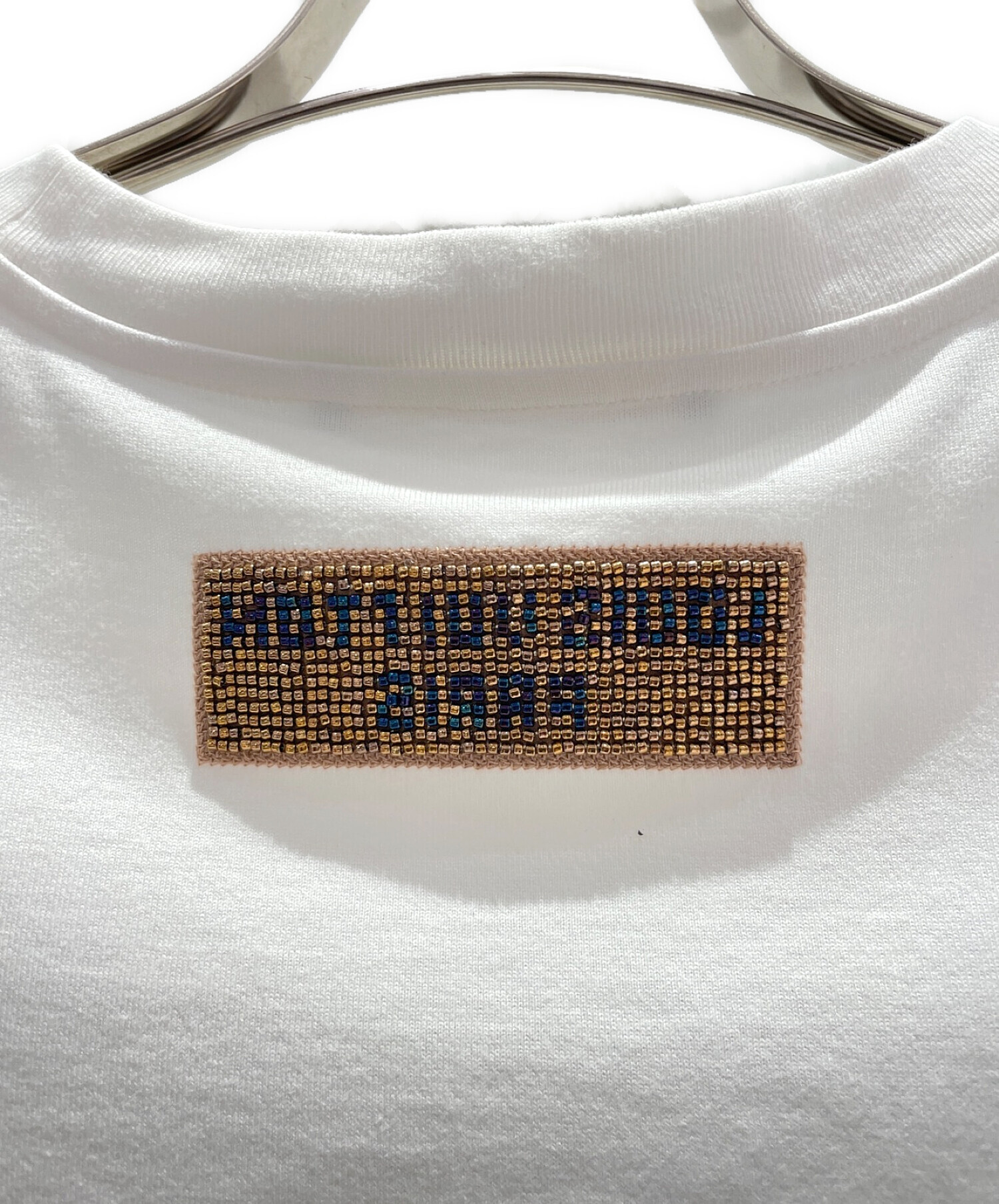 LOUIS VUITTON ビーズコットンTシャツ