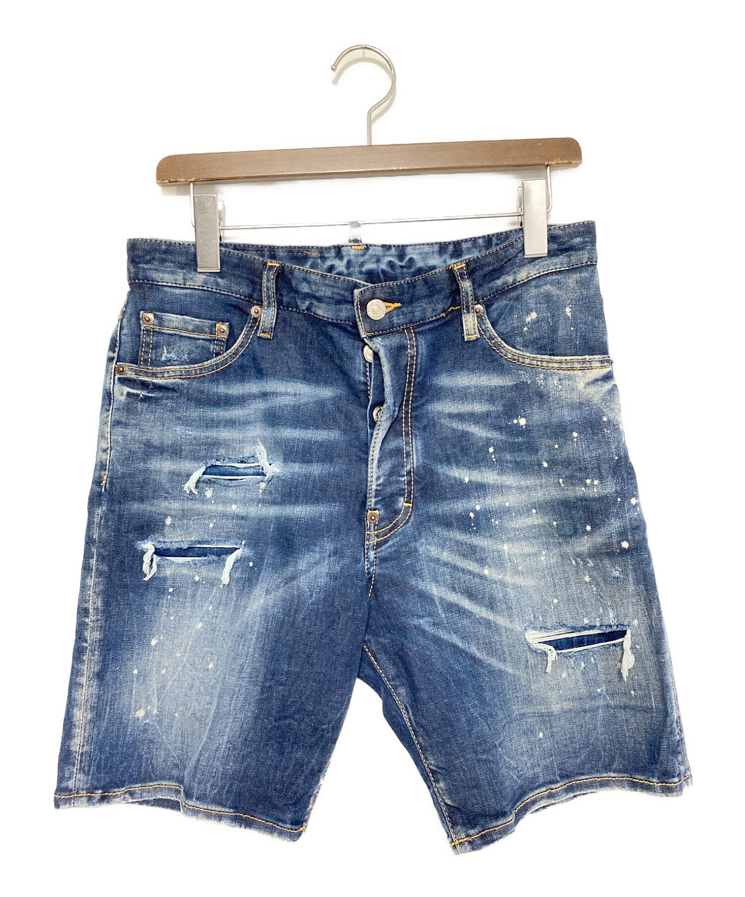 DSQUARED2 ディースクエアード Marine Short デニムショーツ 46 