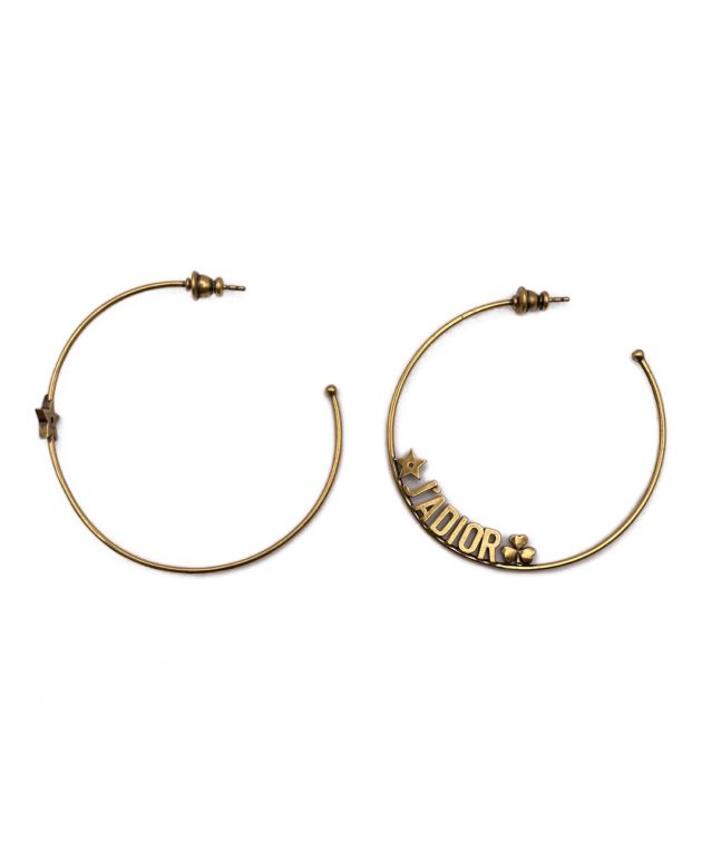 中古・古着通販】Dior (ディオール) J'ADIORフープピアス｜ブランド