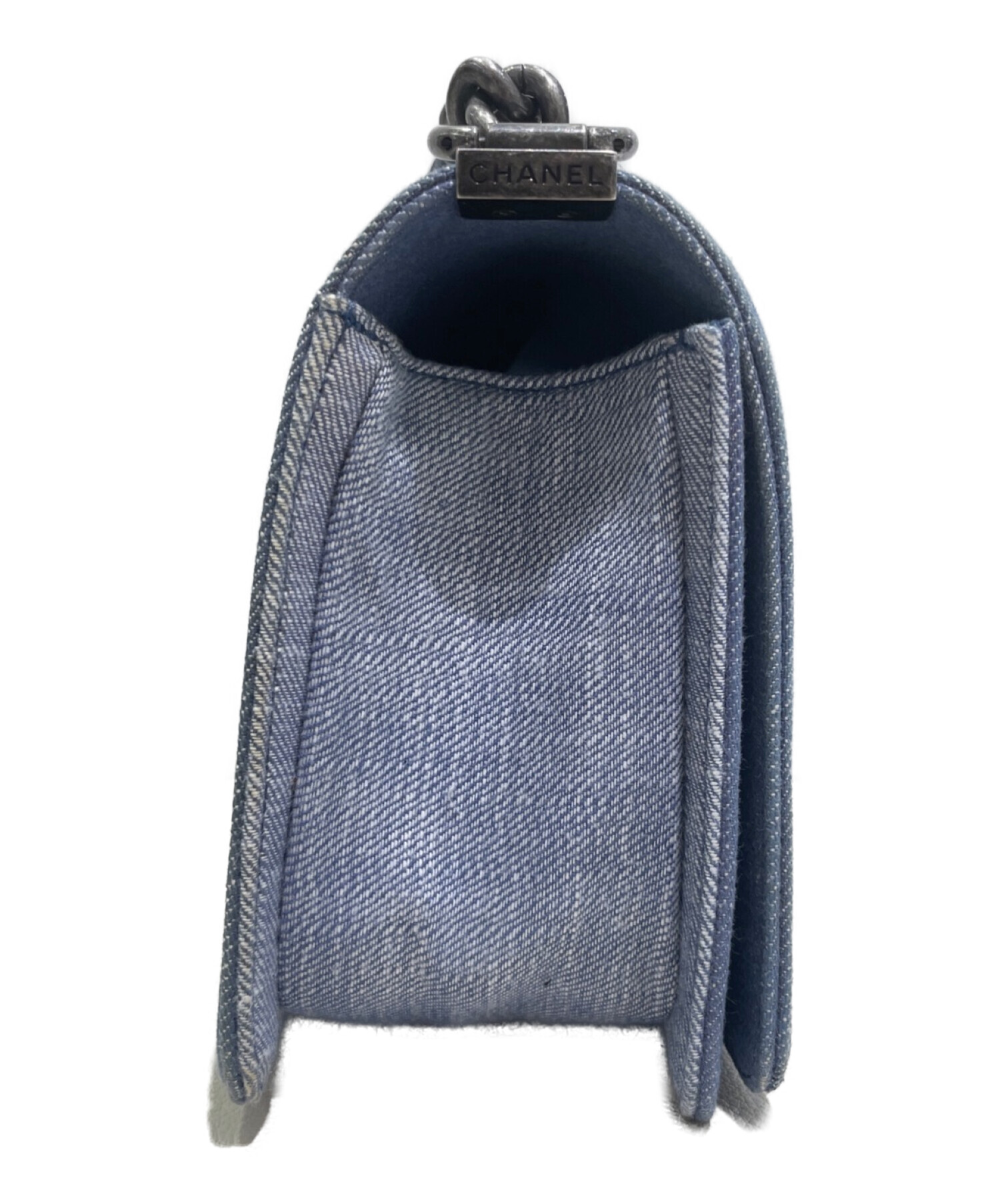 中古・古着通販】CHANEL (シャネル) ボーイシャネル デニムショルダー 