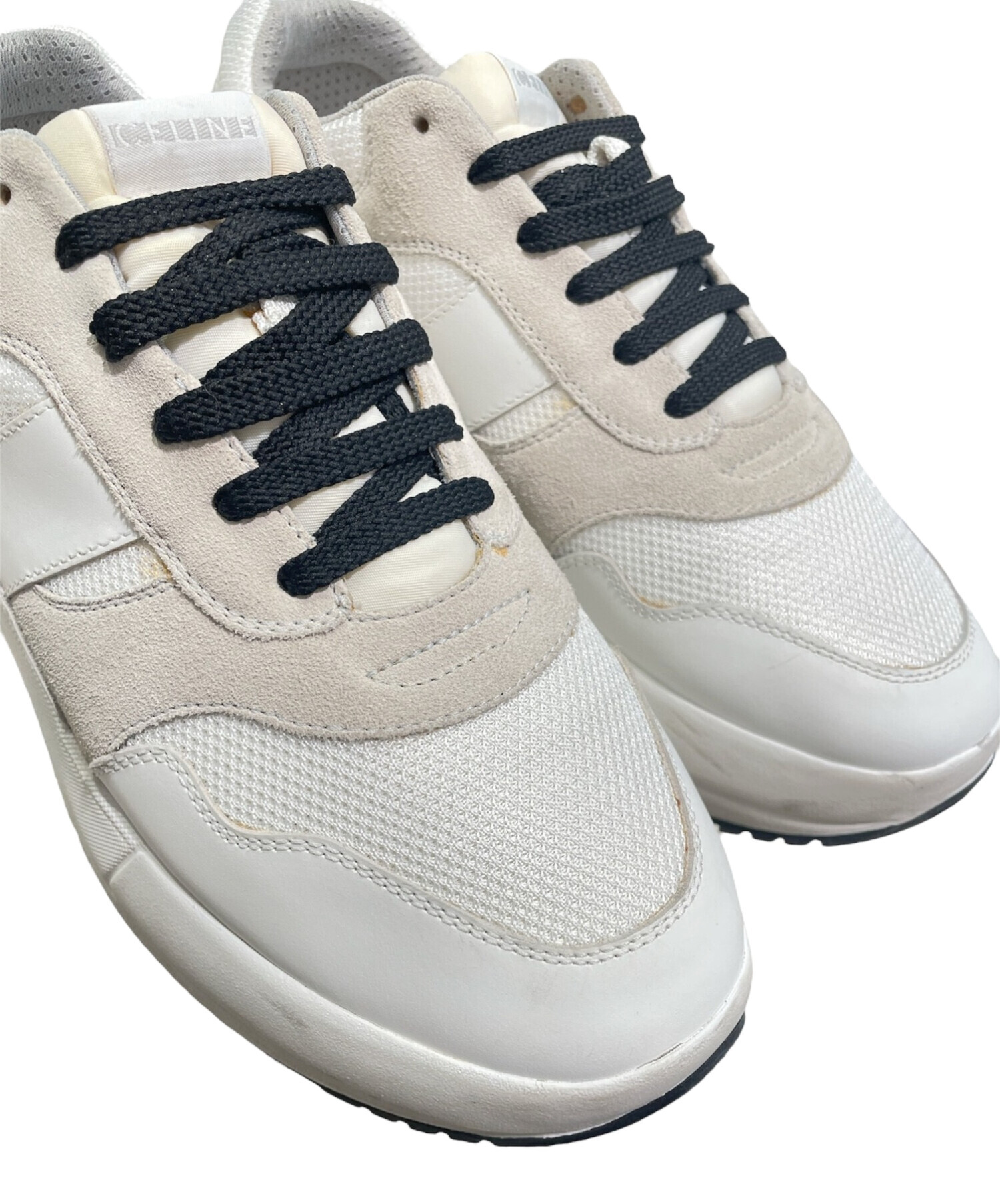 中古・古着通販】CELINE (セリーヌ) デリバリースニーカー アイボリー 