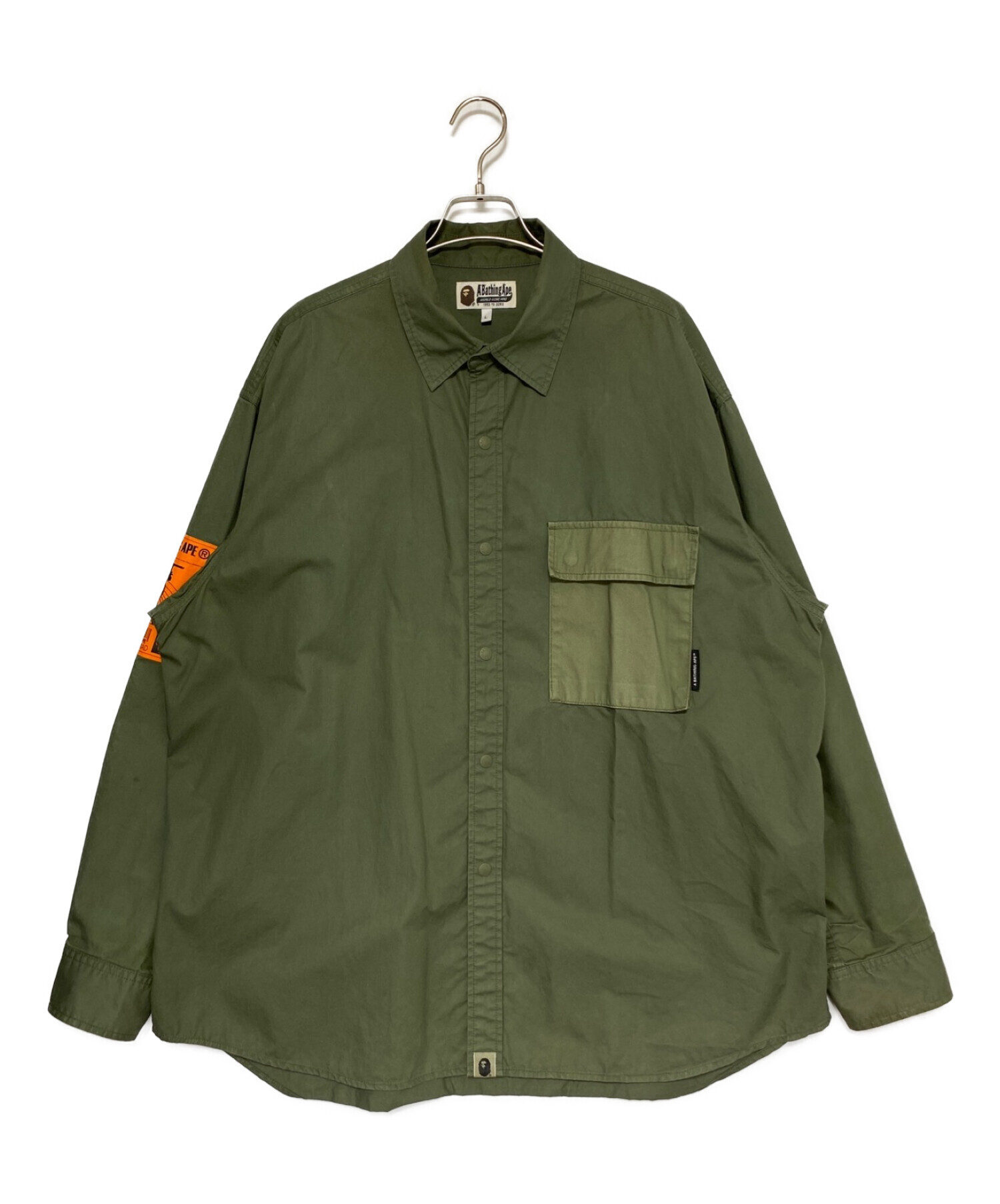 中古・古着通販】A BATHING APE (アベイシングエイプ) 長袖 中古・古着通販】A BATHING APE (アベイシングエイプ) 長袖