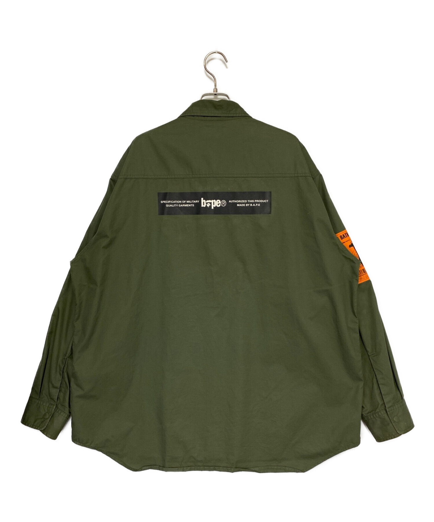 中古・古着通販】A BATHING APE (アベイシングエイプ) 長袖 中古・古着通販】A BATHING APE (アベイシングエイプ) 長袖
