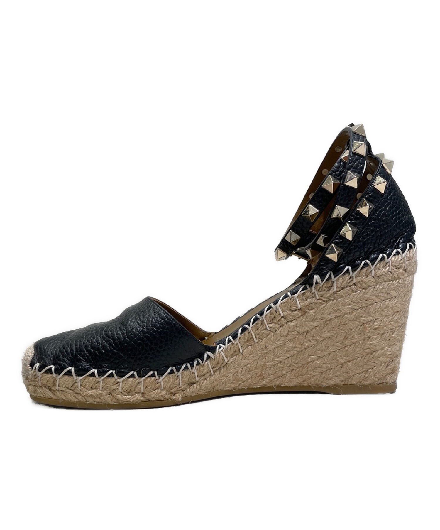 valentino ヴァレンティノ　エスパドリーユ　サンダル　36 中古・古着通販】VALENTINO (ヴァレンティノ) ロックスタッズ
