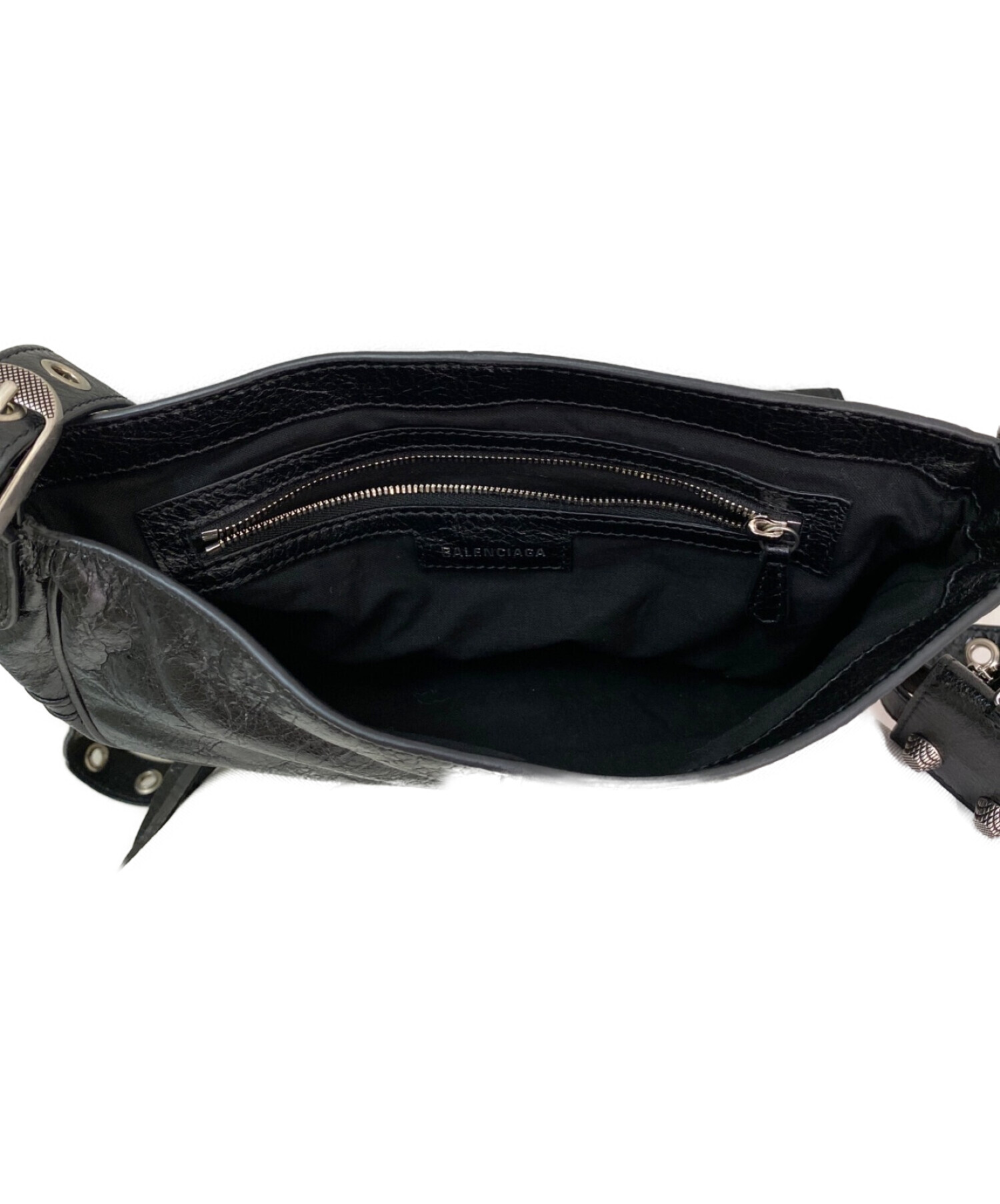 中古・古着通販】BALENCIAGA (バレンシアガ) LE CAGOLE XS ブラック 