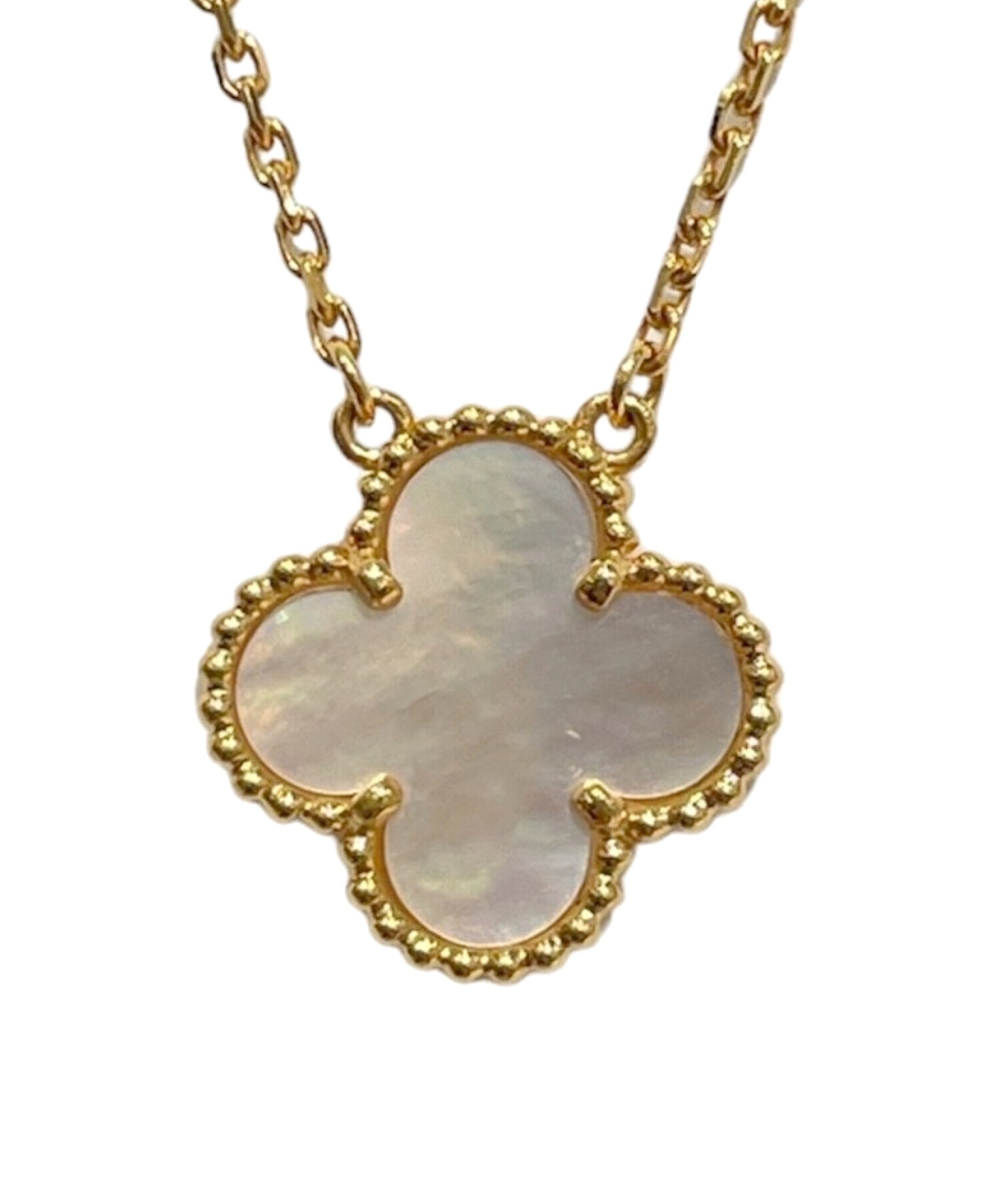Van Cleef & Arpels アルハンブラ ネックレス 中古品 中古・古着通販】VAN CLEEF & ARPELS (ヴァンクリーフ＆アーペル