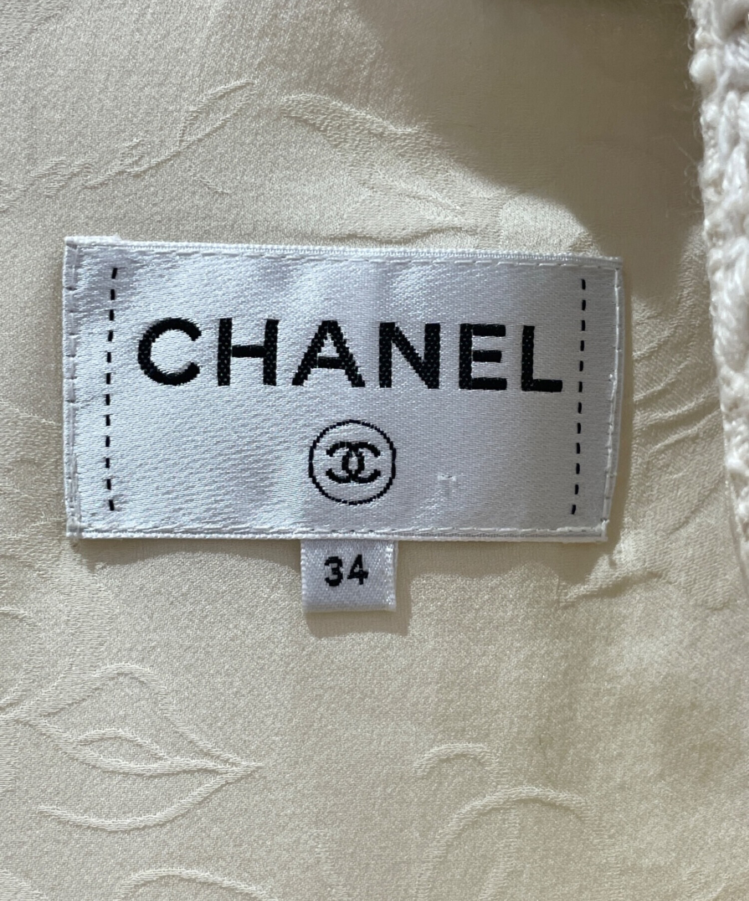 中古・古着通販】CHANEL (シャネル) スタッズツイードノースリーブ 