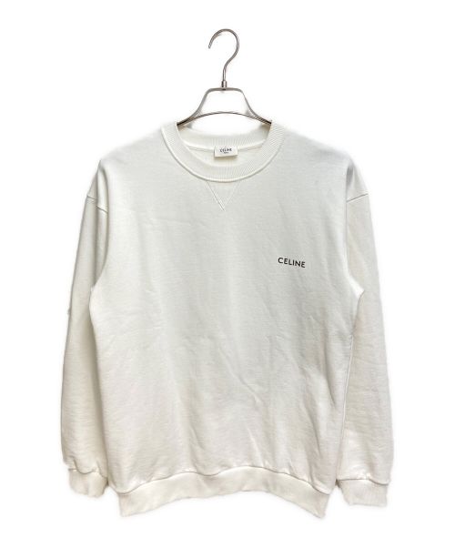 中古・古着通販】CELINE (セリーヌ) ルーズスウェット ホワイト