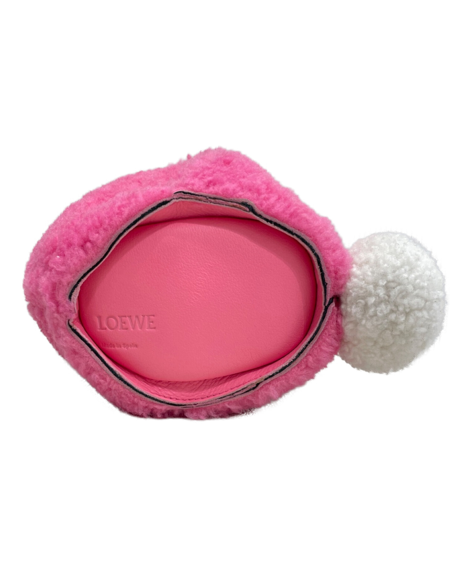 中古・古着通販】LOEWE (ロエベ) バニーミニショルダーバッグ ピンク