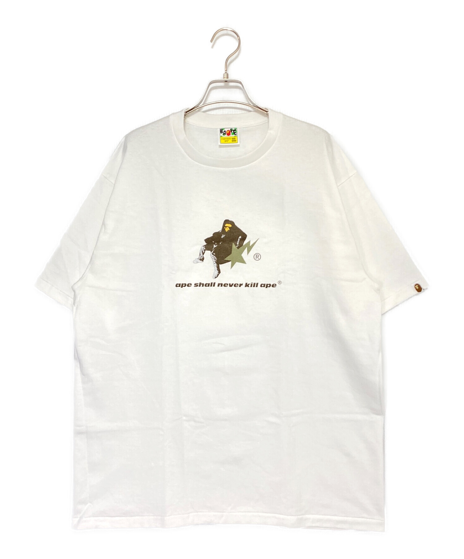 A BATHING APE Cactus Jack Tシャツ ホワイト 2XL 中古・古着通販】A BATHING APE cactus jack (カクタス・ジャック) DON
