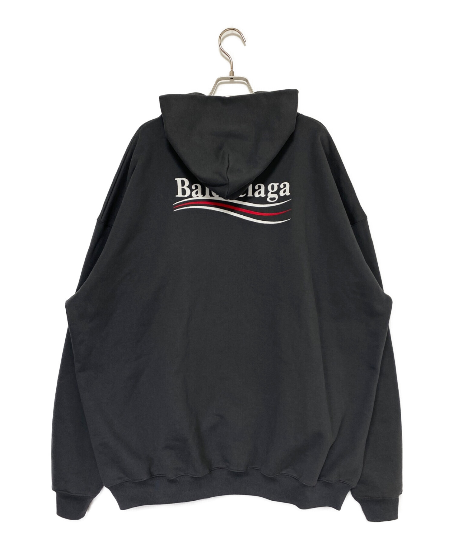 中古・古着通販】BALENCIAGA (バレンシアガ) Large Fit Hoodie グレー 
