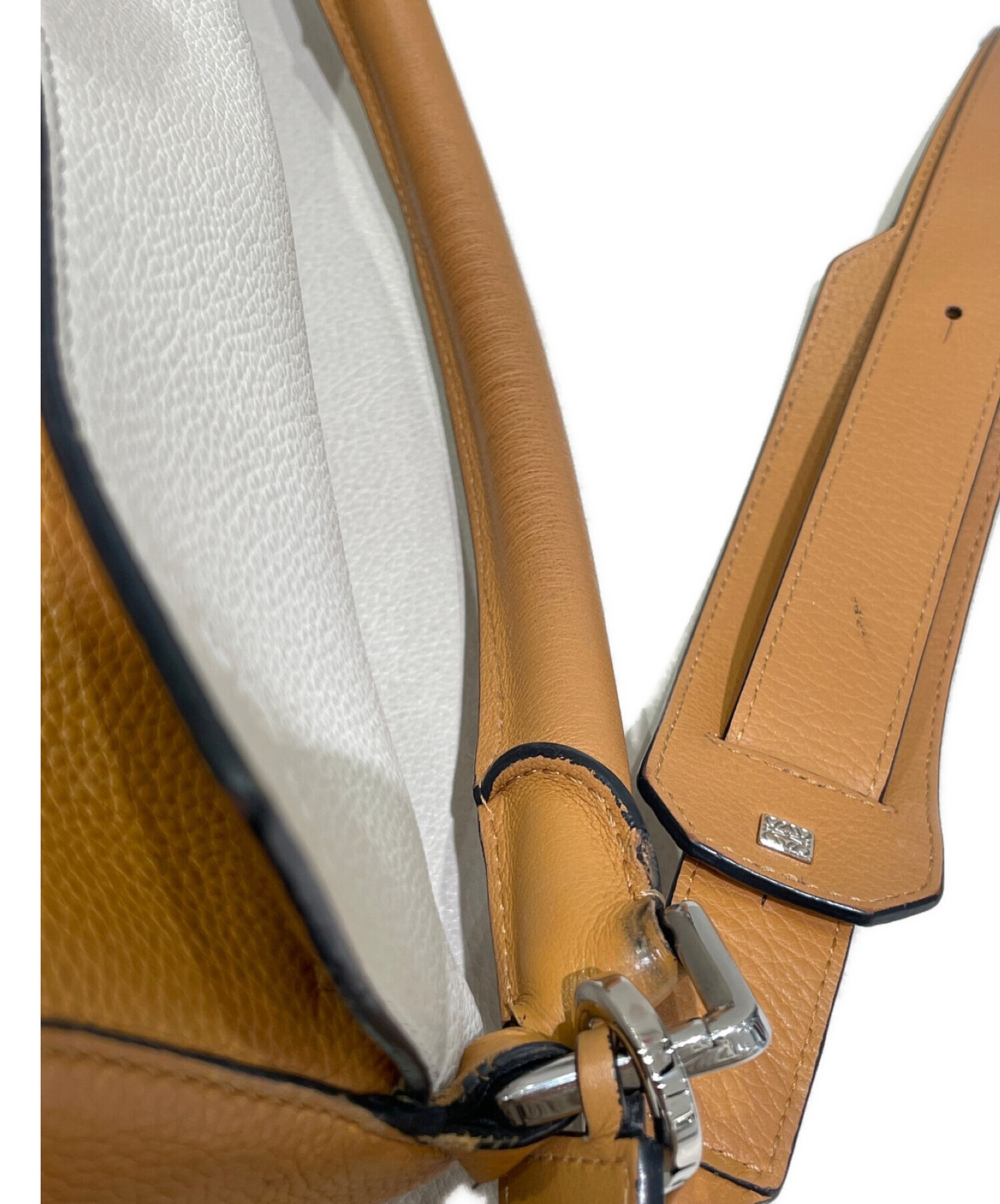 中古・古着通販】LOEWE (ロエベ) パズルバッグミディアム ベージュ